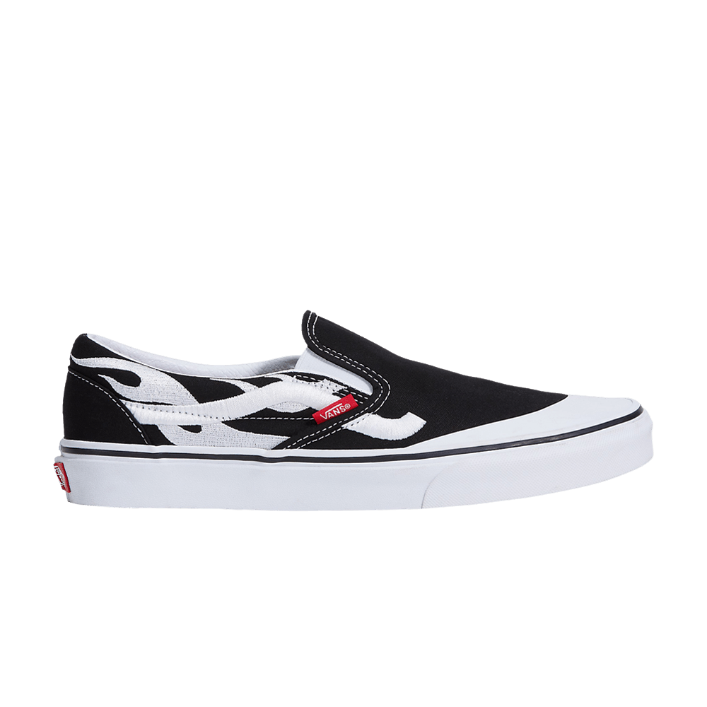 A$AP Rocky x Vans Classic Slip-On 'Worldwide Pack - Black White Flame'