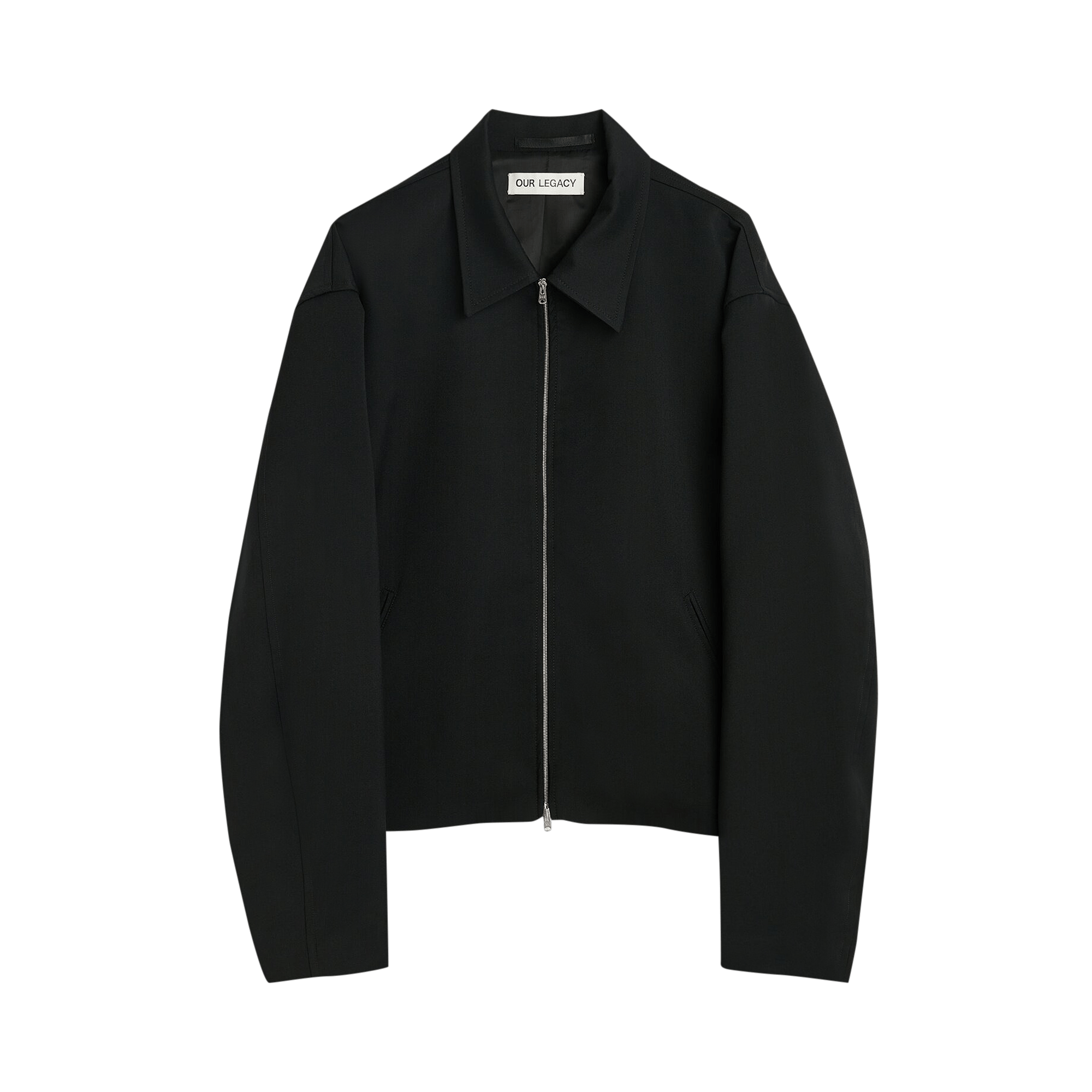 Buy Our Legacy Ile Piquet Sweater 'Black' - M4236IBP | GOAT