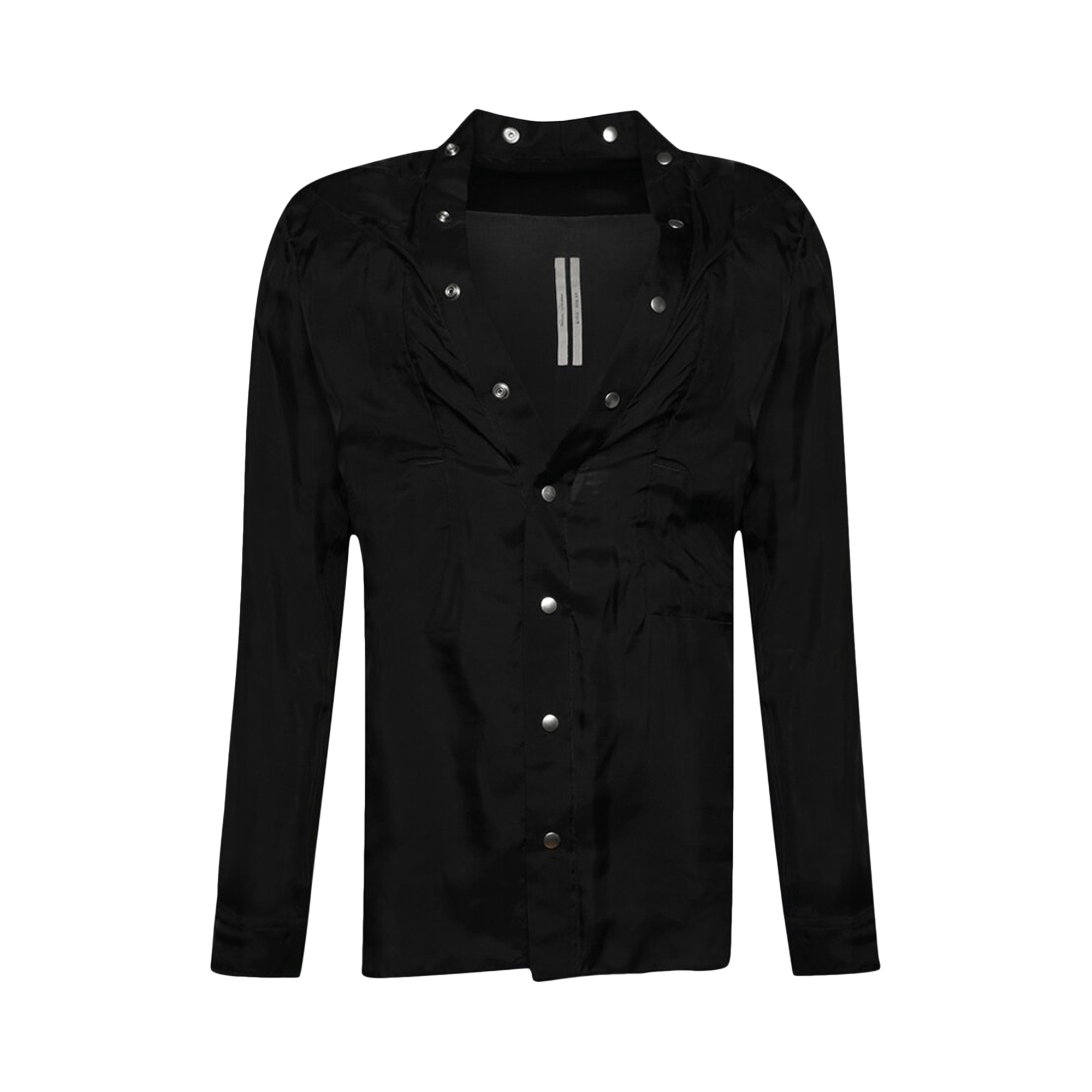 Rick Owens Larry Fog Pocket Shirt 'Black'