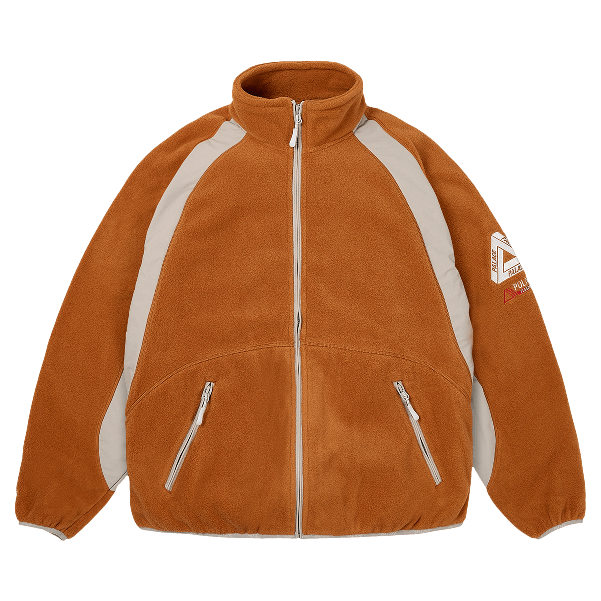 Palace Polartec Duo Fleece Jacket 'Burnt Orange'