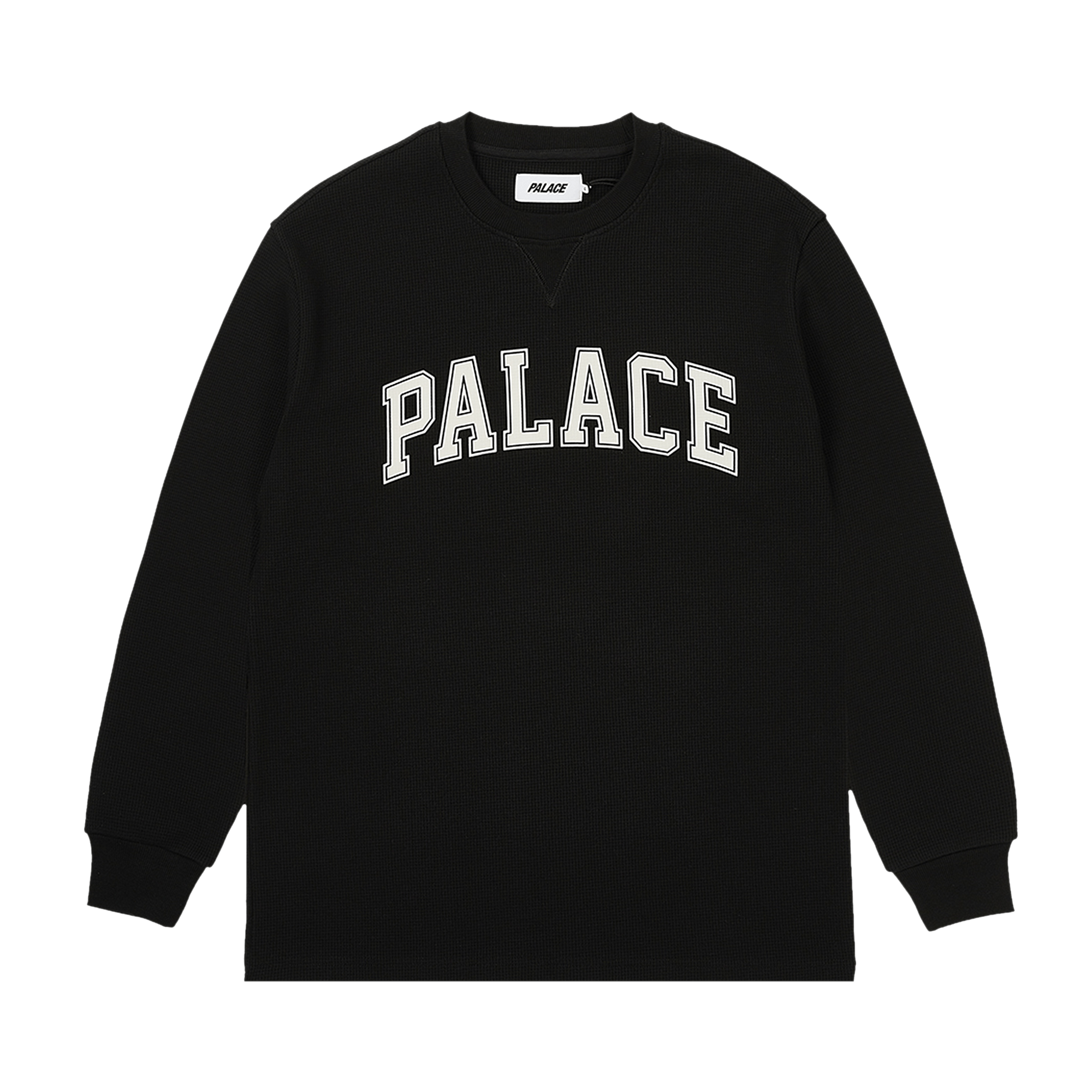 Palace Waffle Long-Sleeve 'Black'