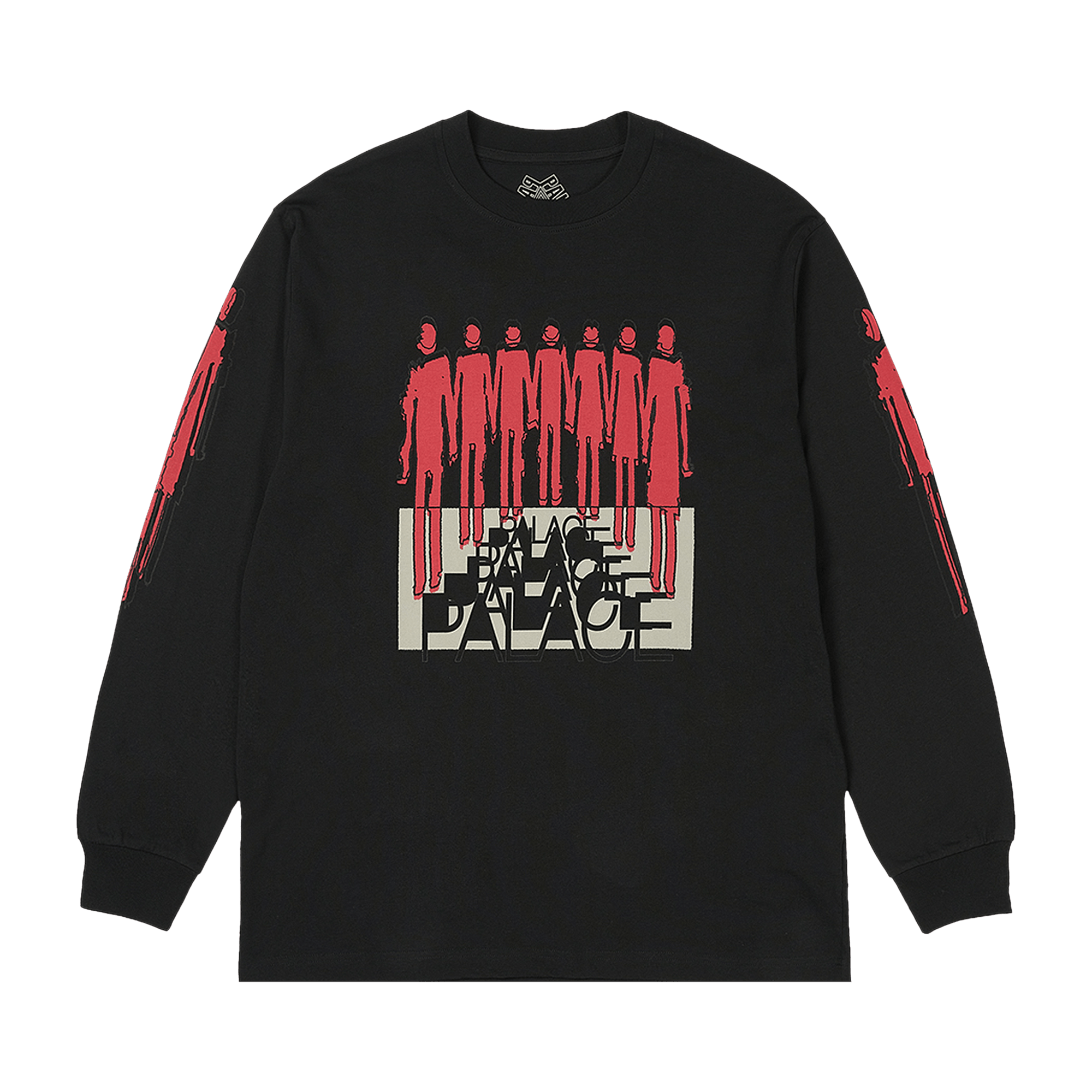 Palace Repeater Long-Sleeve 'Black'