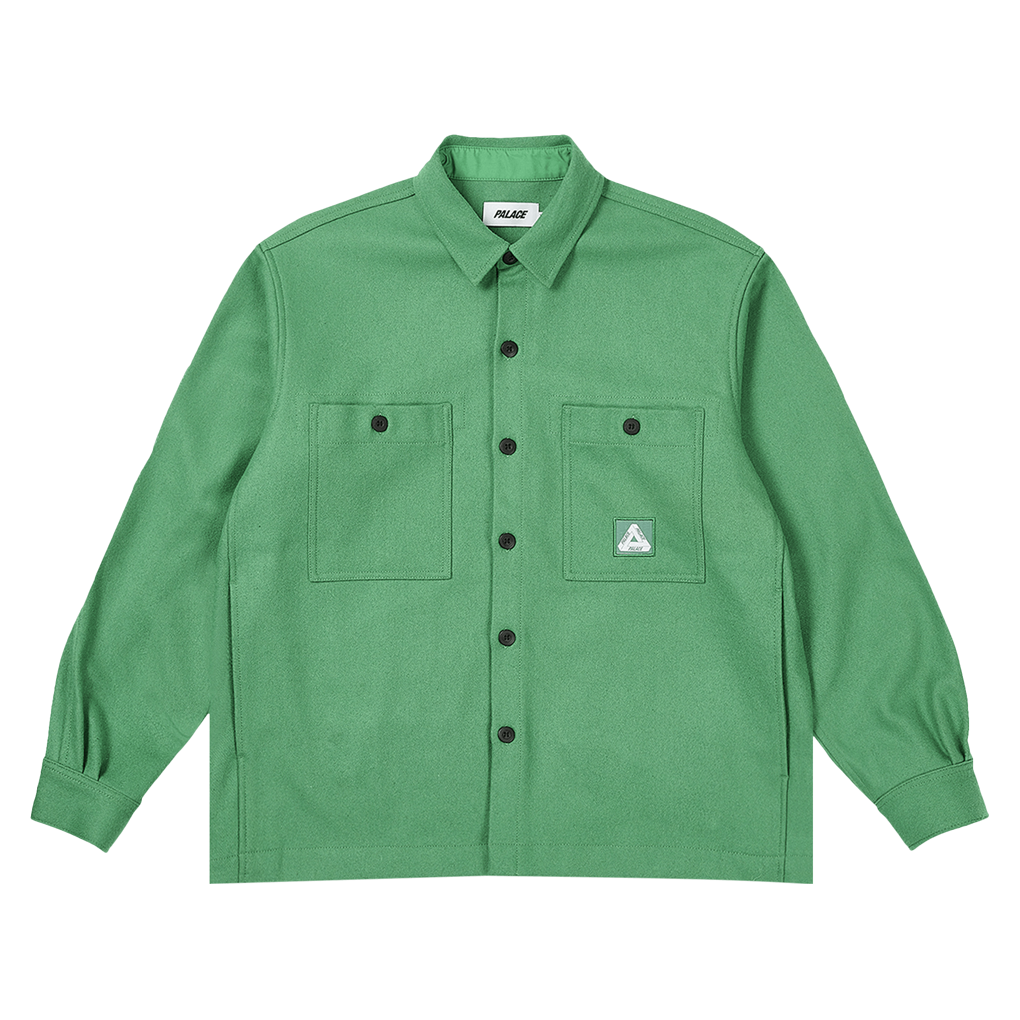 Palace Wool Shirt Jacket 'Sweet Pea Green'