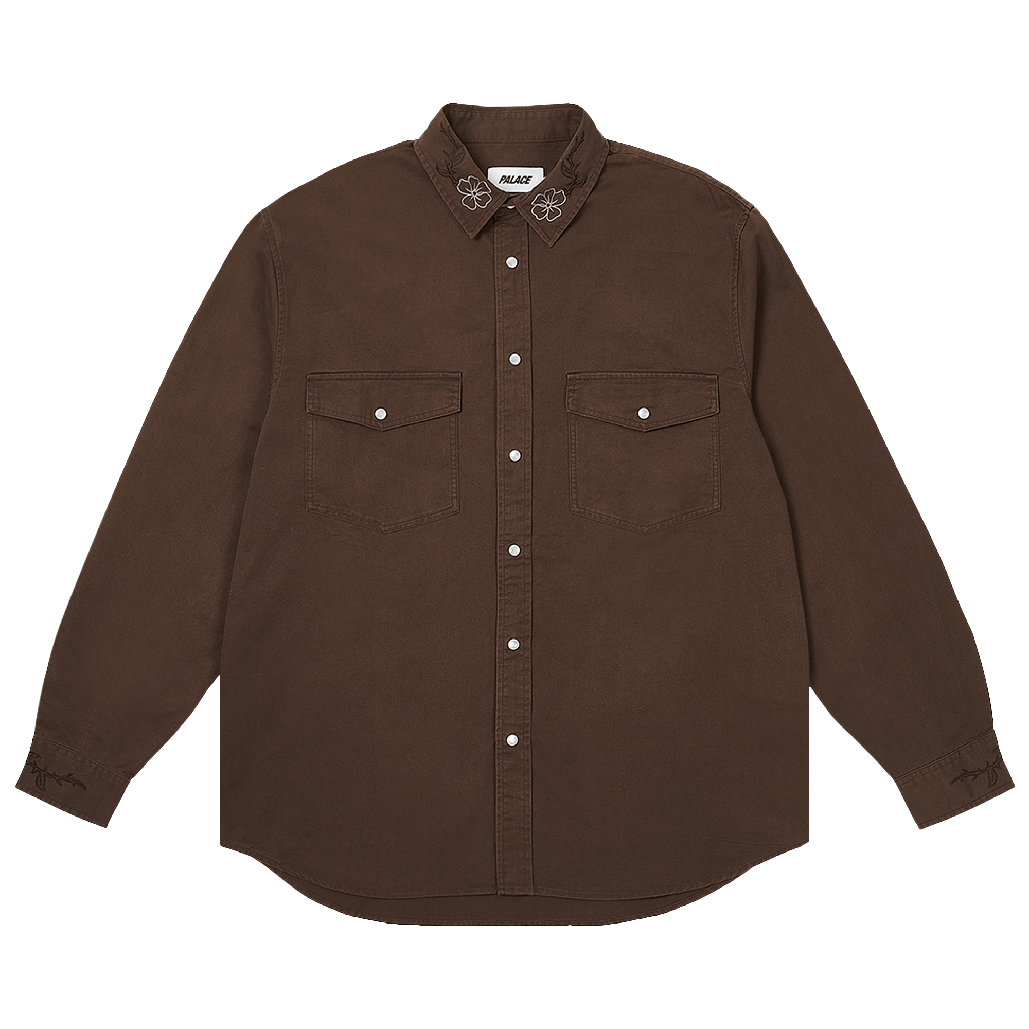 Palace Flexus Shirt 'Nice Brown'