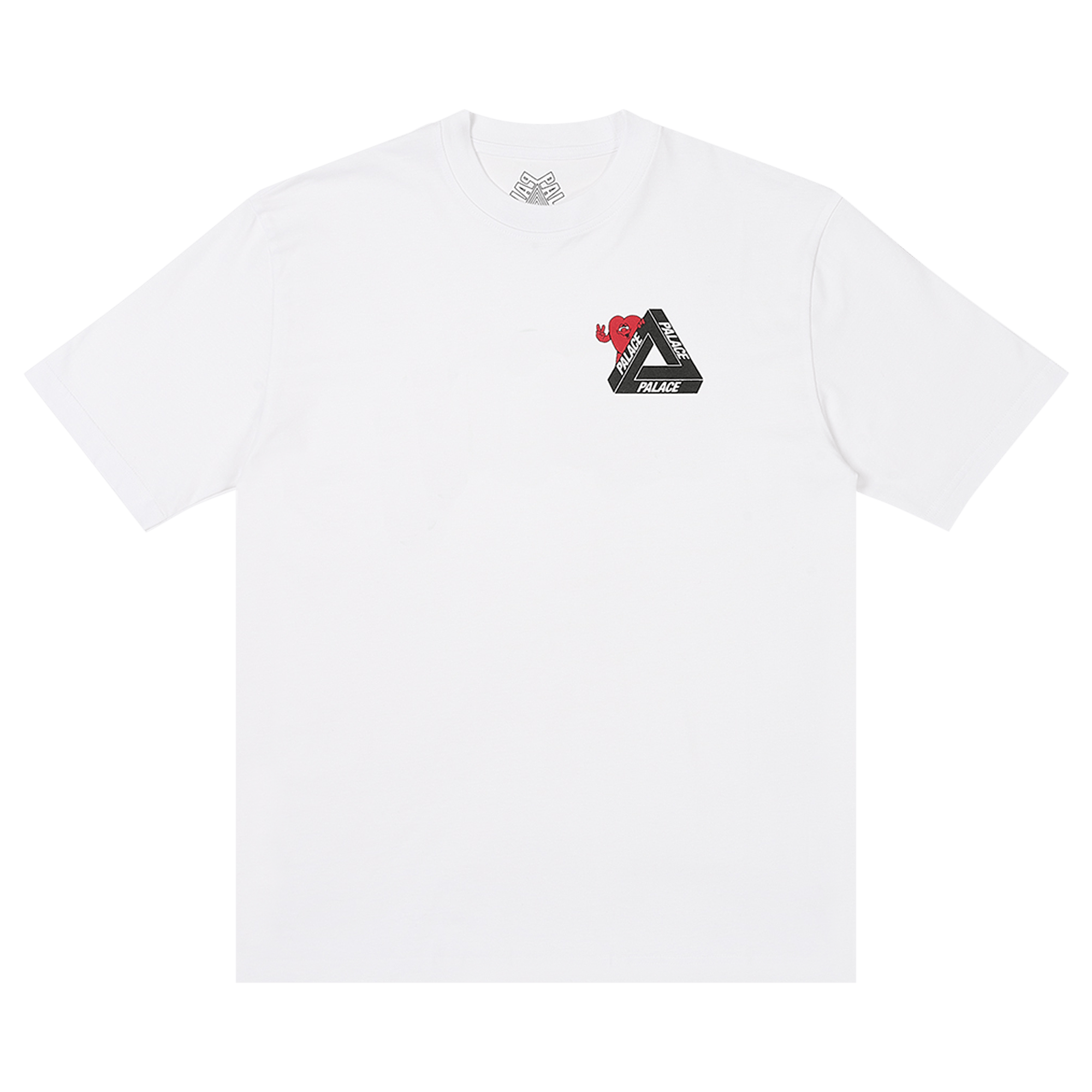 Palace Tri-Hearts T-Shirt 'White'