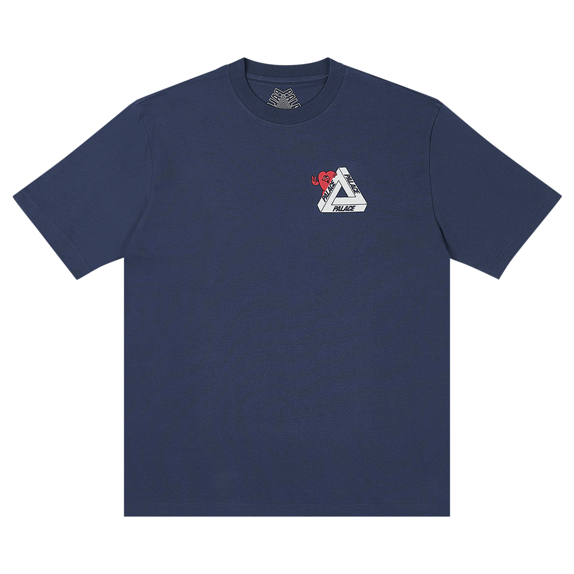 Palace Tri-Hearts T-Shirt 'Navy'