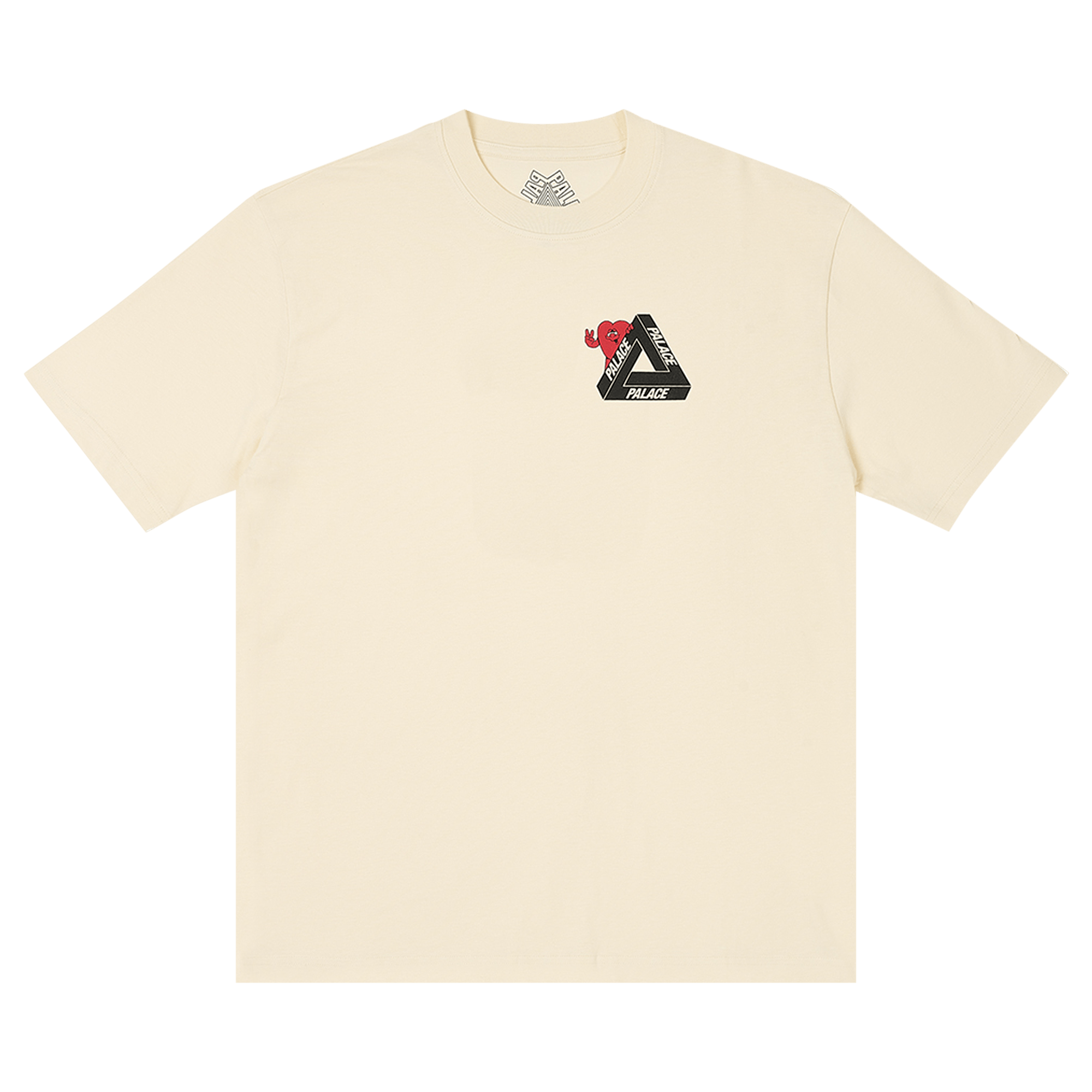 Palace Tri-Hearts T-Shirt 'Soft White'
