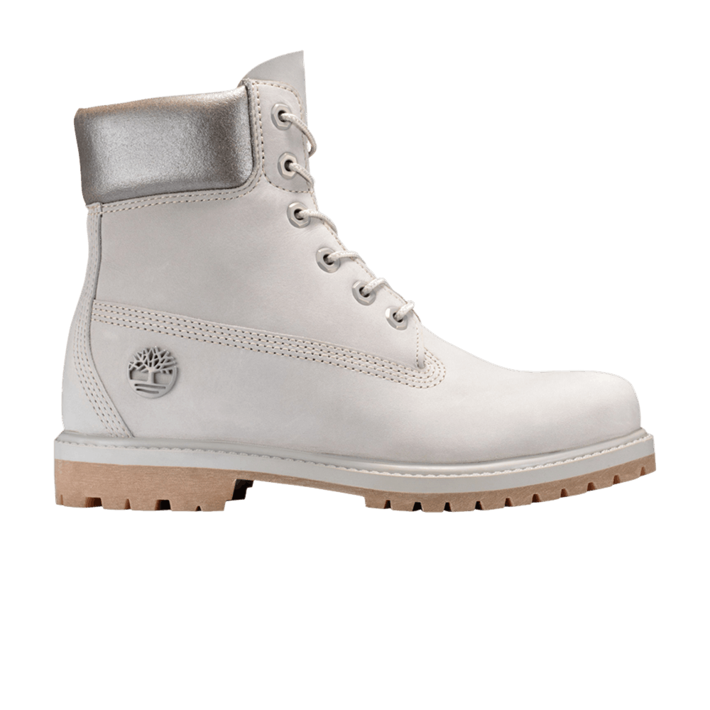 Timberland Wmns 6 Inch Premium Boot 'Light Grey'