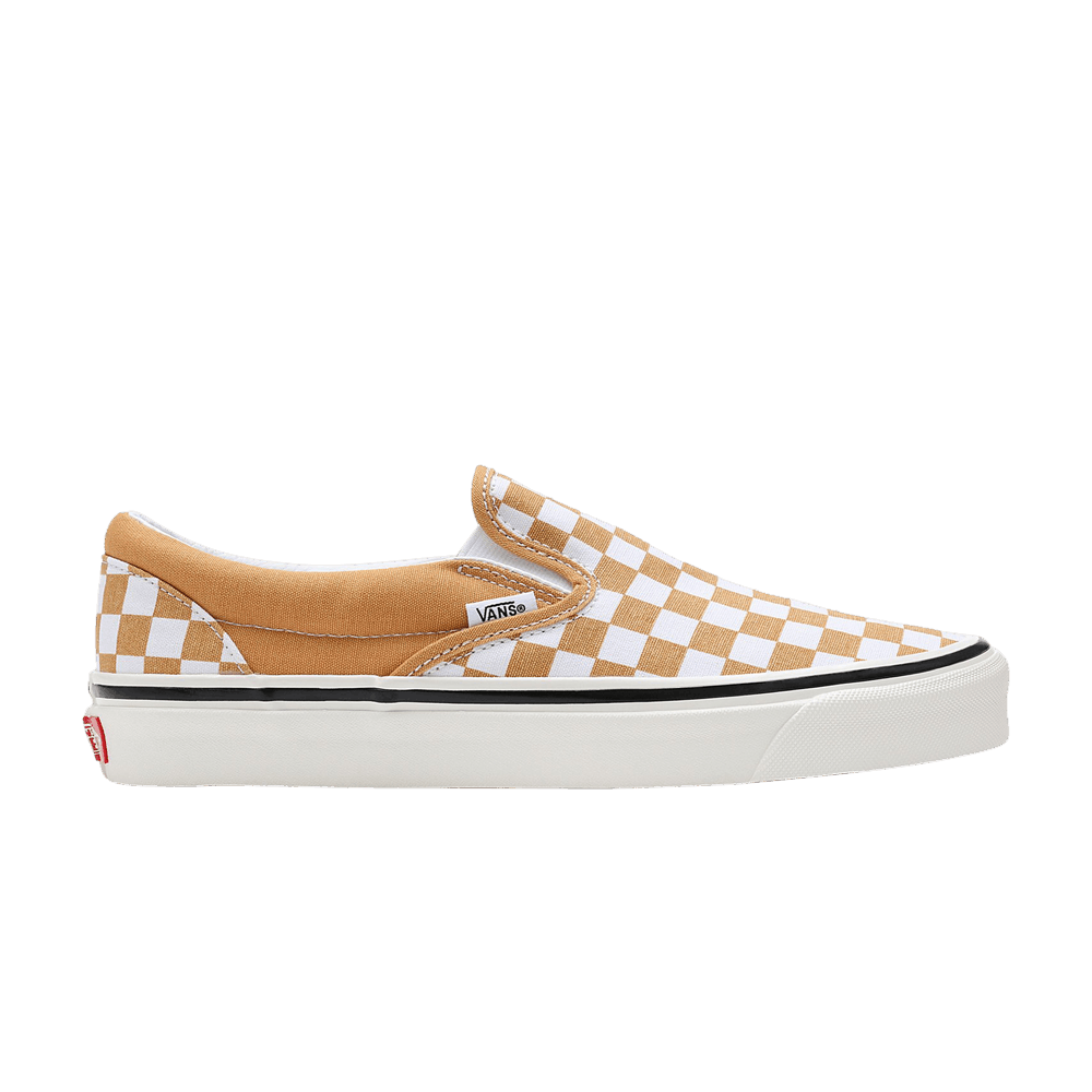 Vans Classic Slip-On 'Checkerboard - Honey Yellow'