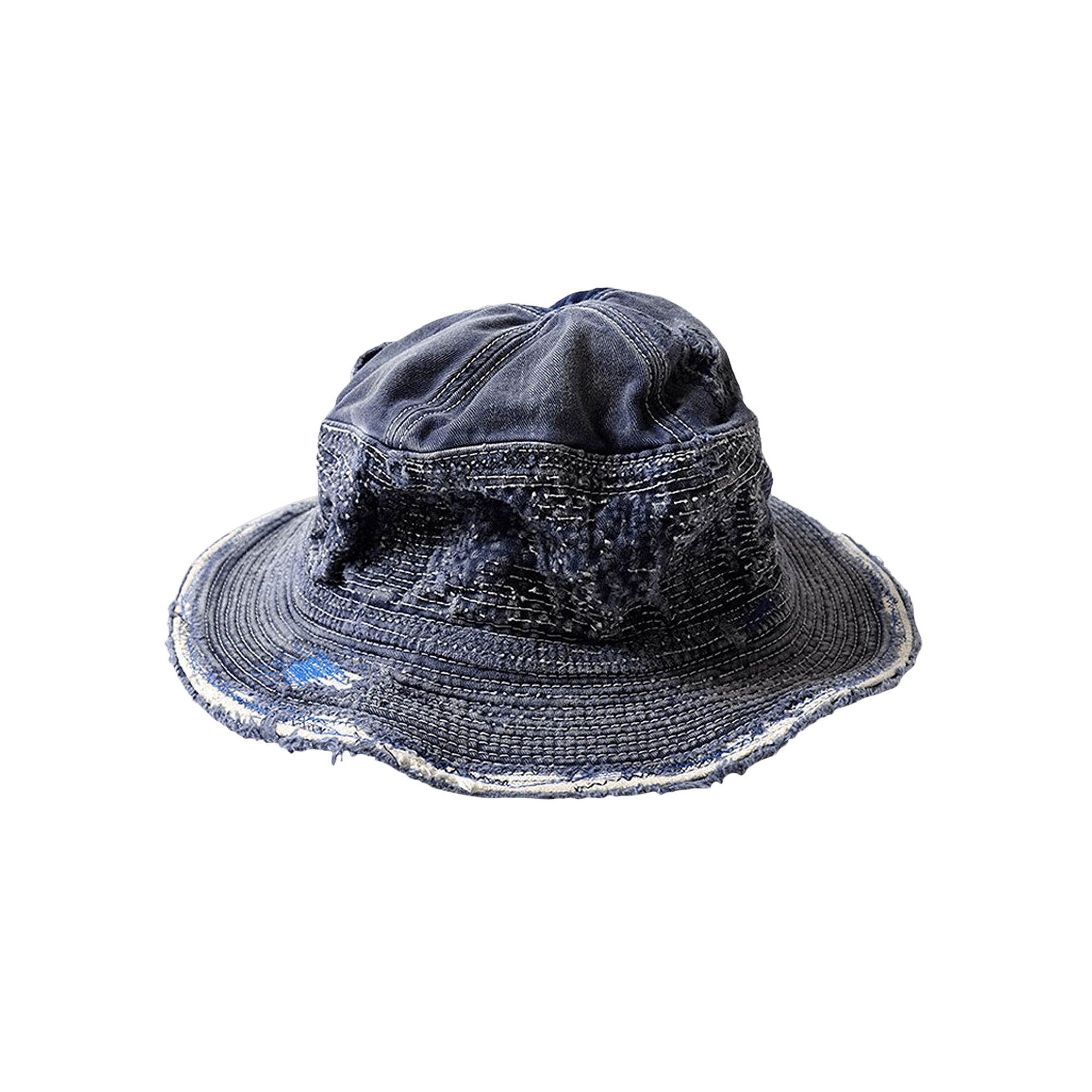 Kapital Chino The Old Man And The Sea Hat (Crash Remake) 'Navy'