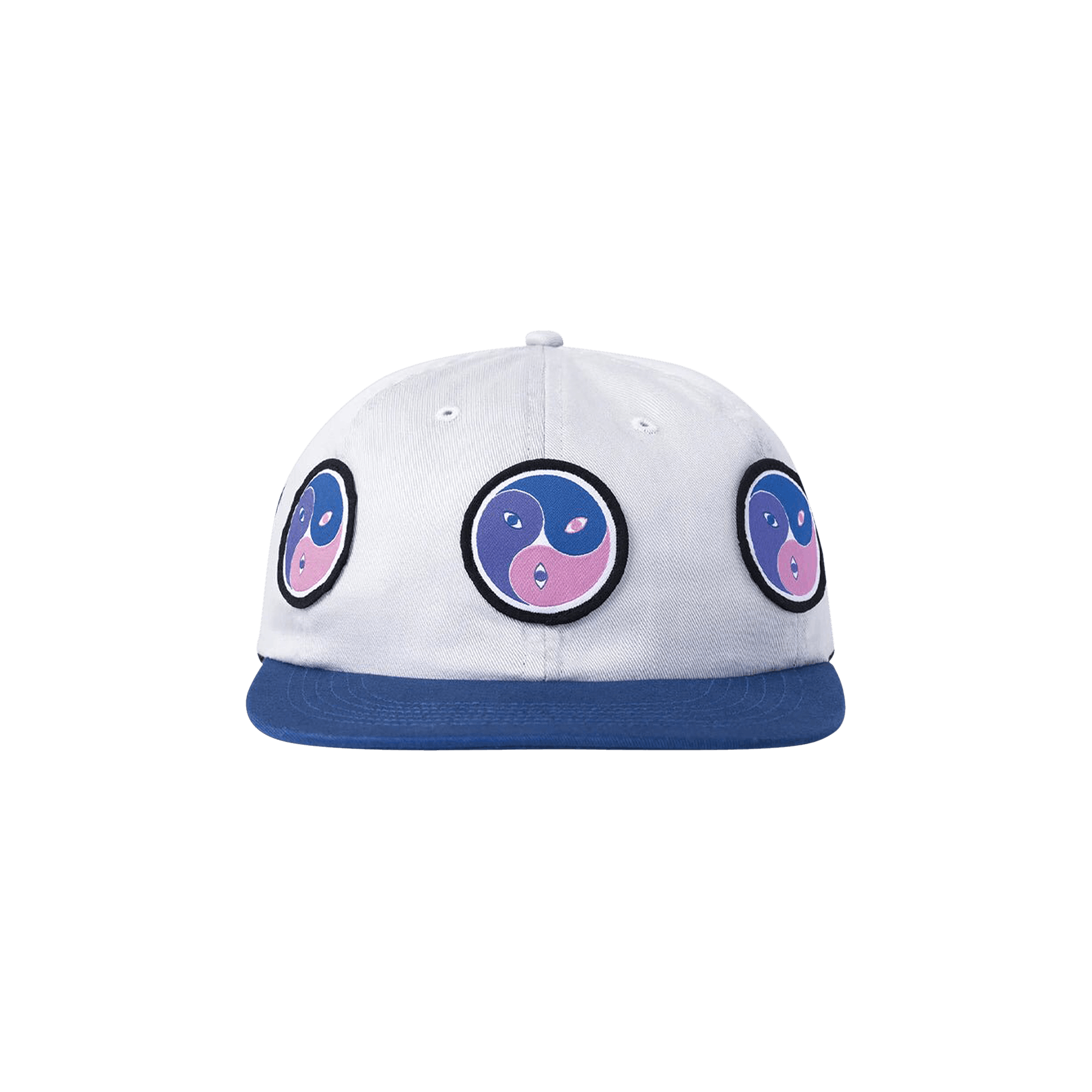 Real Bad Man Real Bad Three Way Patch Cap 'Grey/Blue'