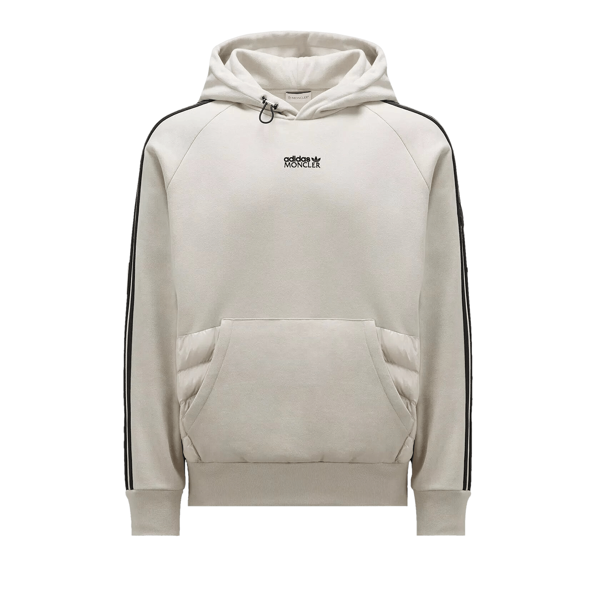 Moncler x adidas Fleece Hoodie 'Stone Grey'