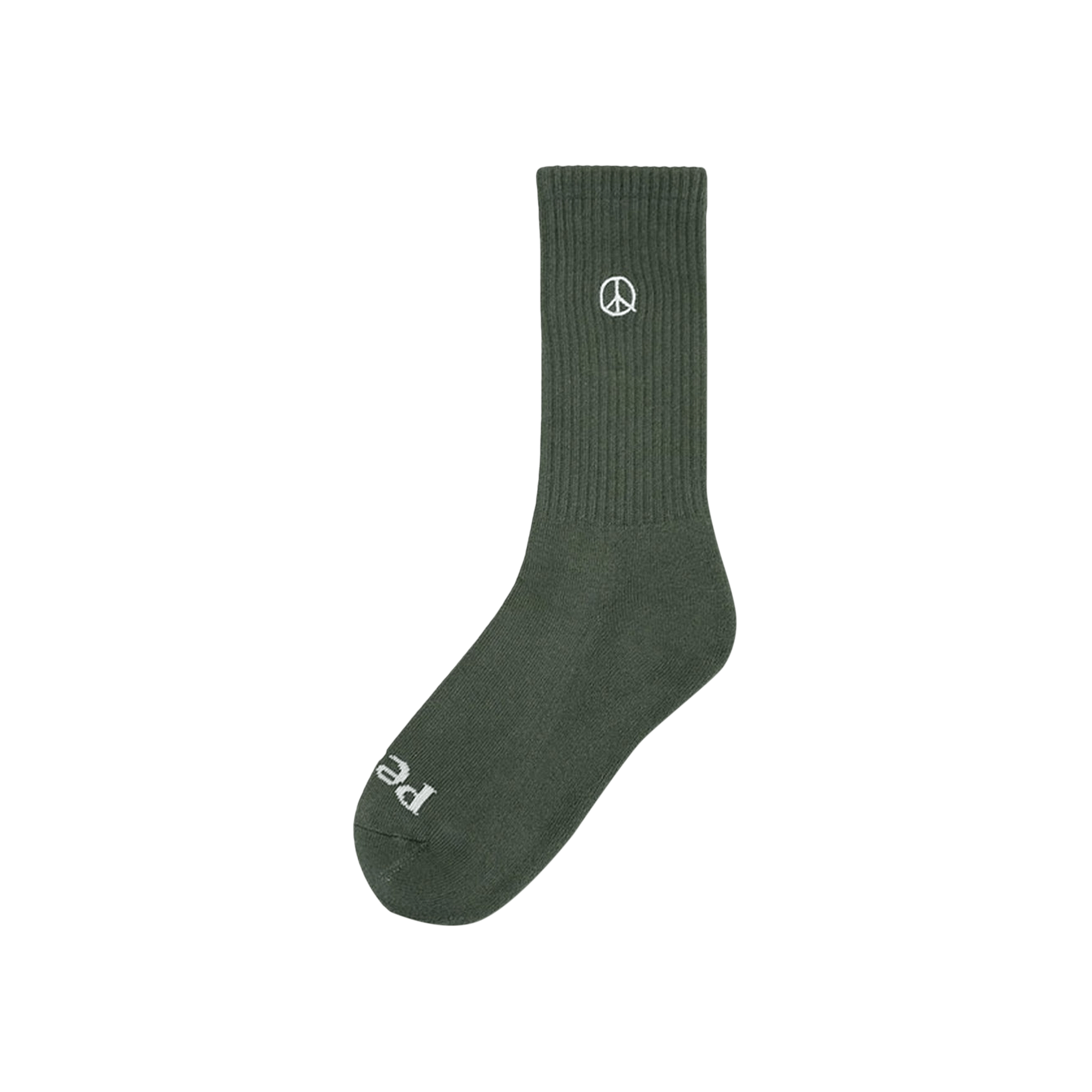 Museum of Peace & Quiet Icon Socks 'Olive'