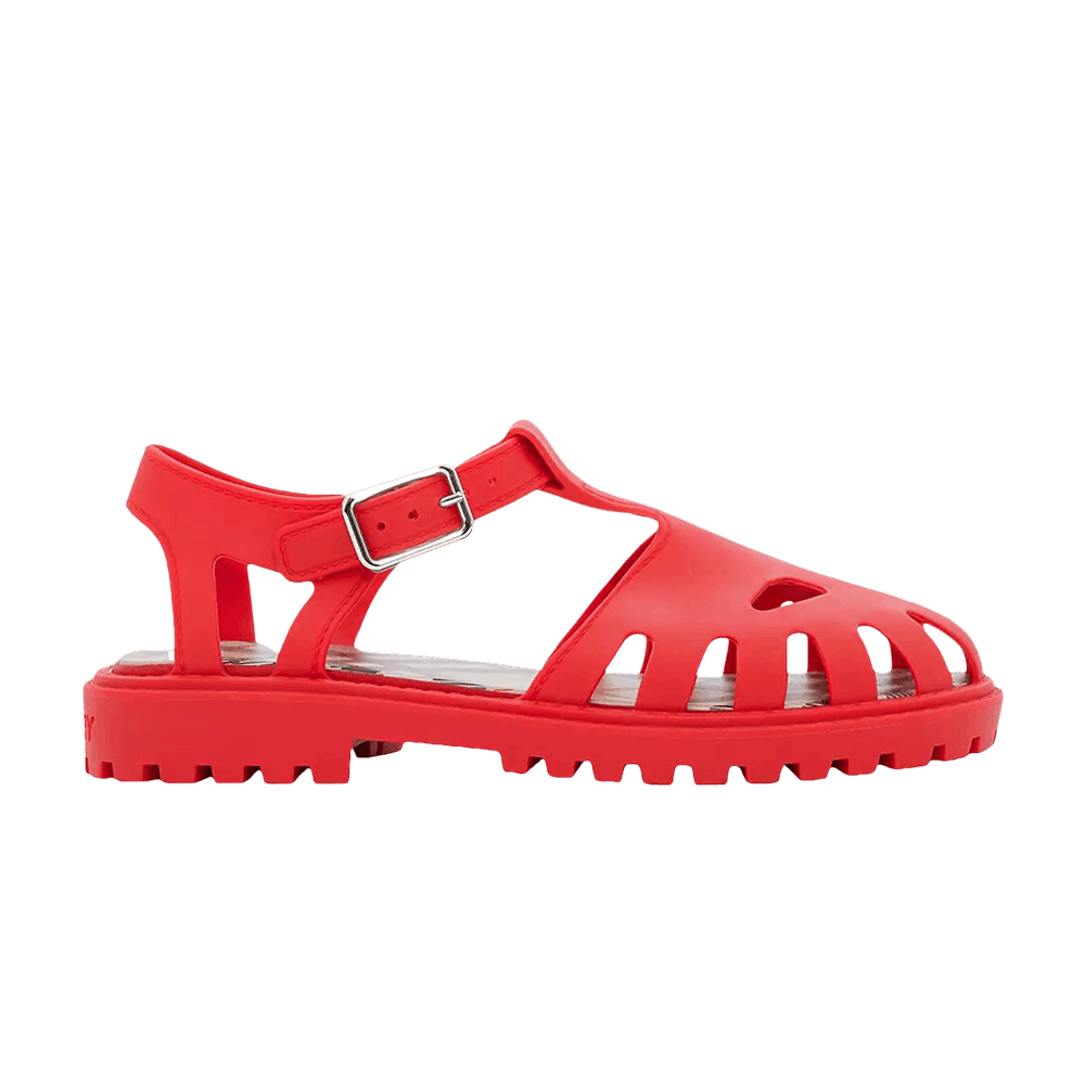 Burberry Jenna Sandal Kids 'Bright Red'