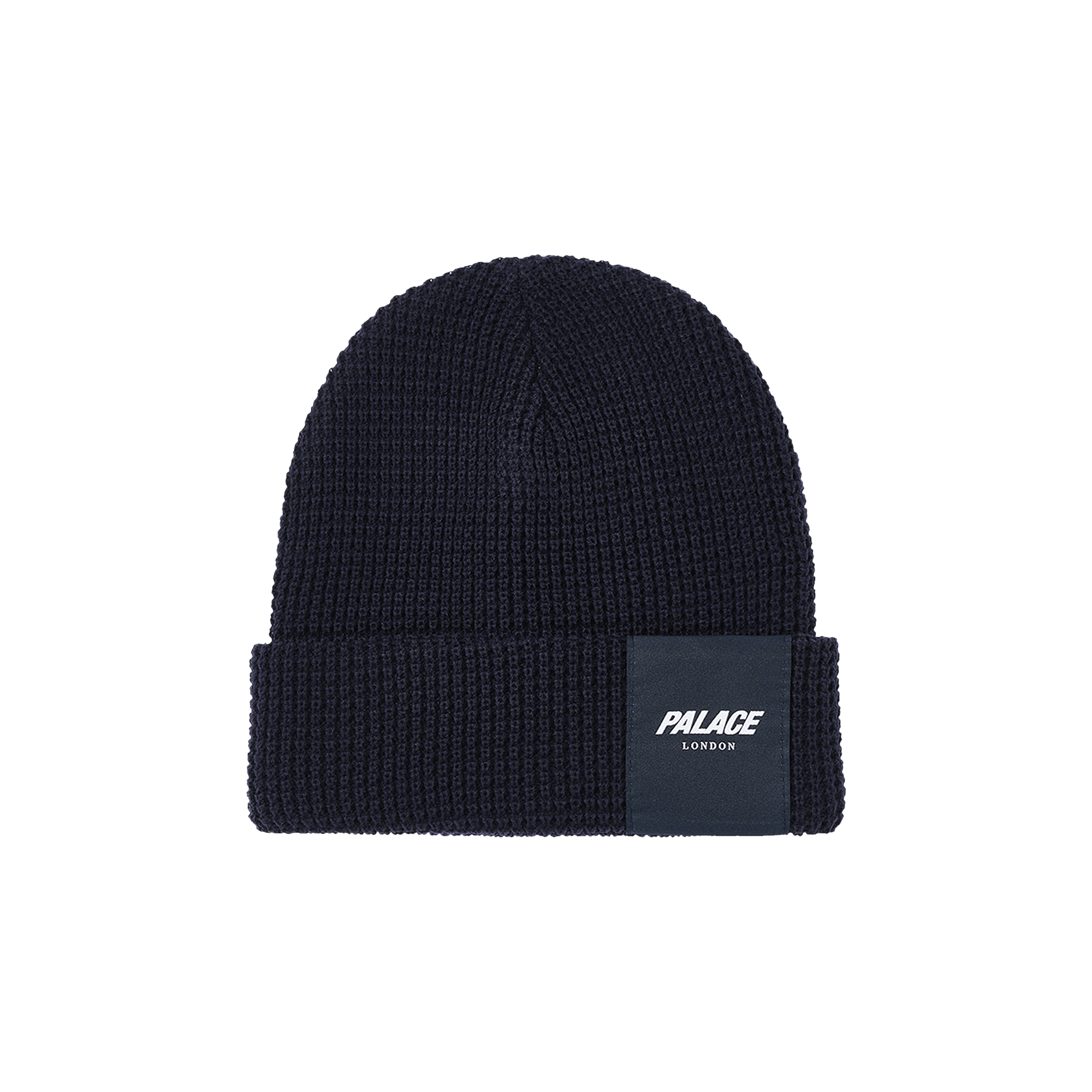 Palace London Waffle Beanie 'Navy'
