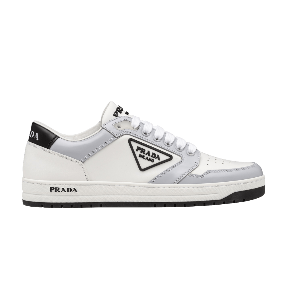 Buy Prada Leather Platform 'White Black' - 2EG361 3O8X F0964 | GOAT