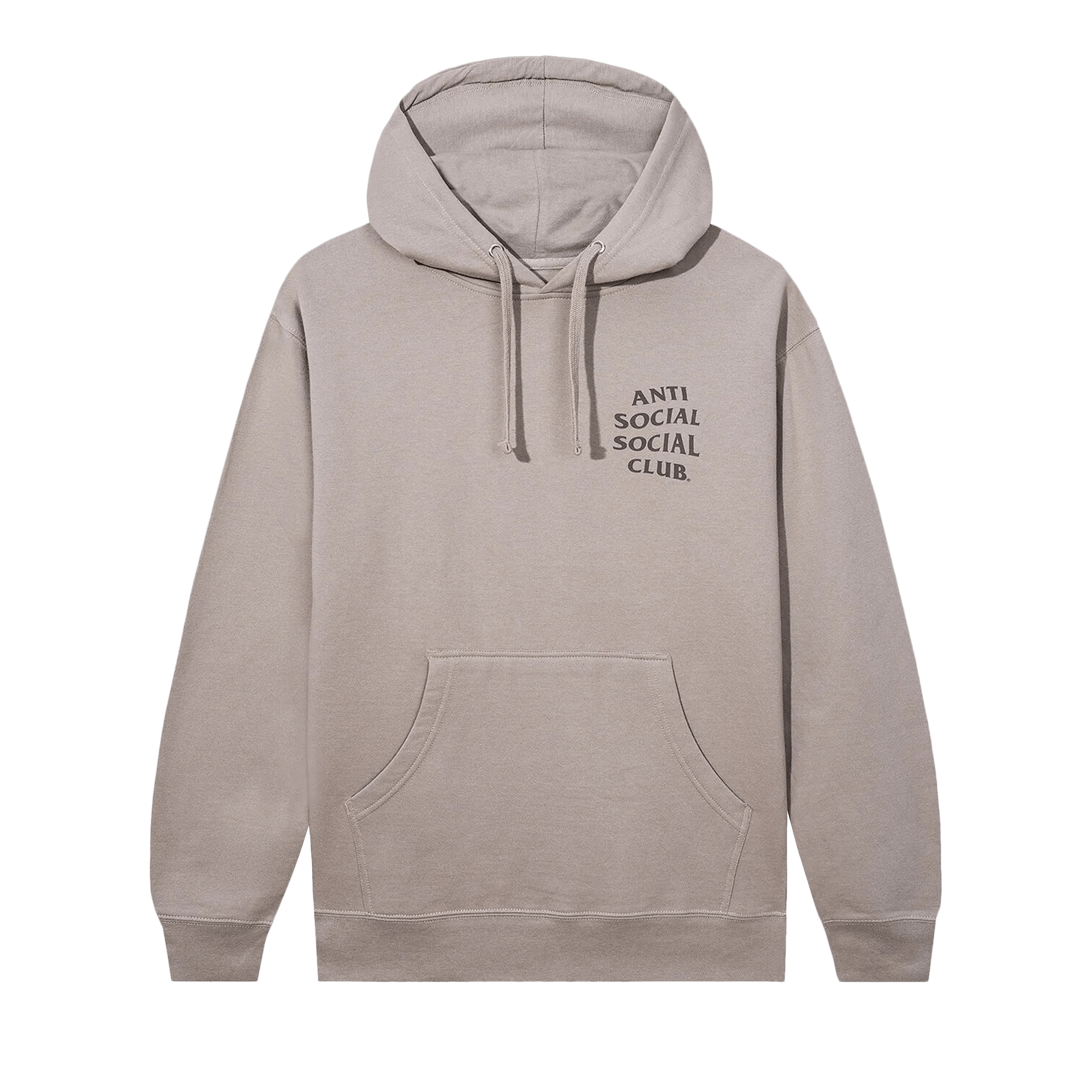 Anti Social Social Club Cancelled Hoodie 'Cement'