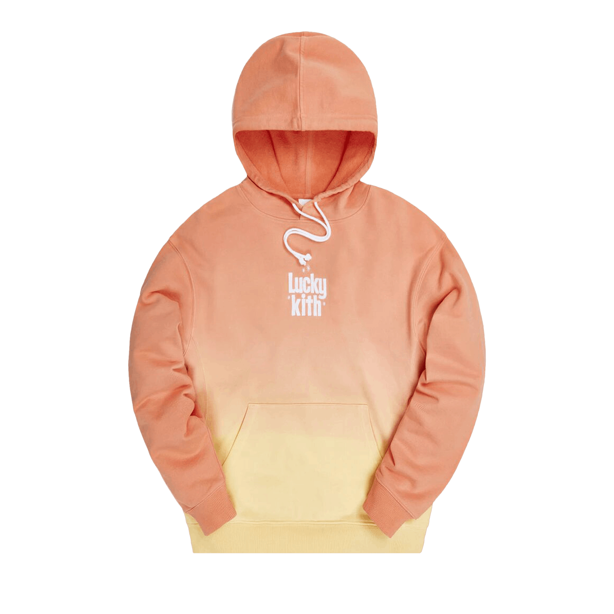 Kith For Lucky Charms Dip Dye Williams III Hoodie 'Orange/Yellow'