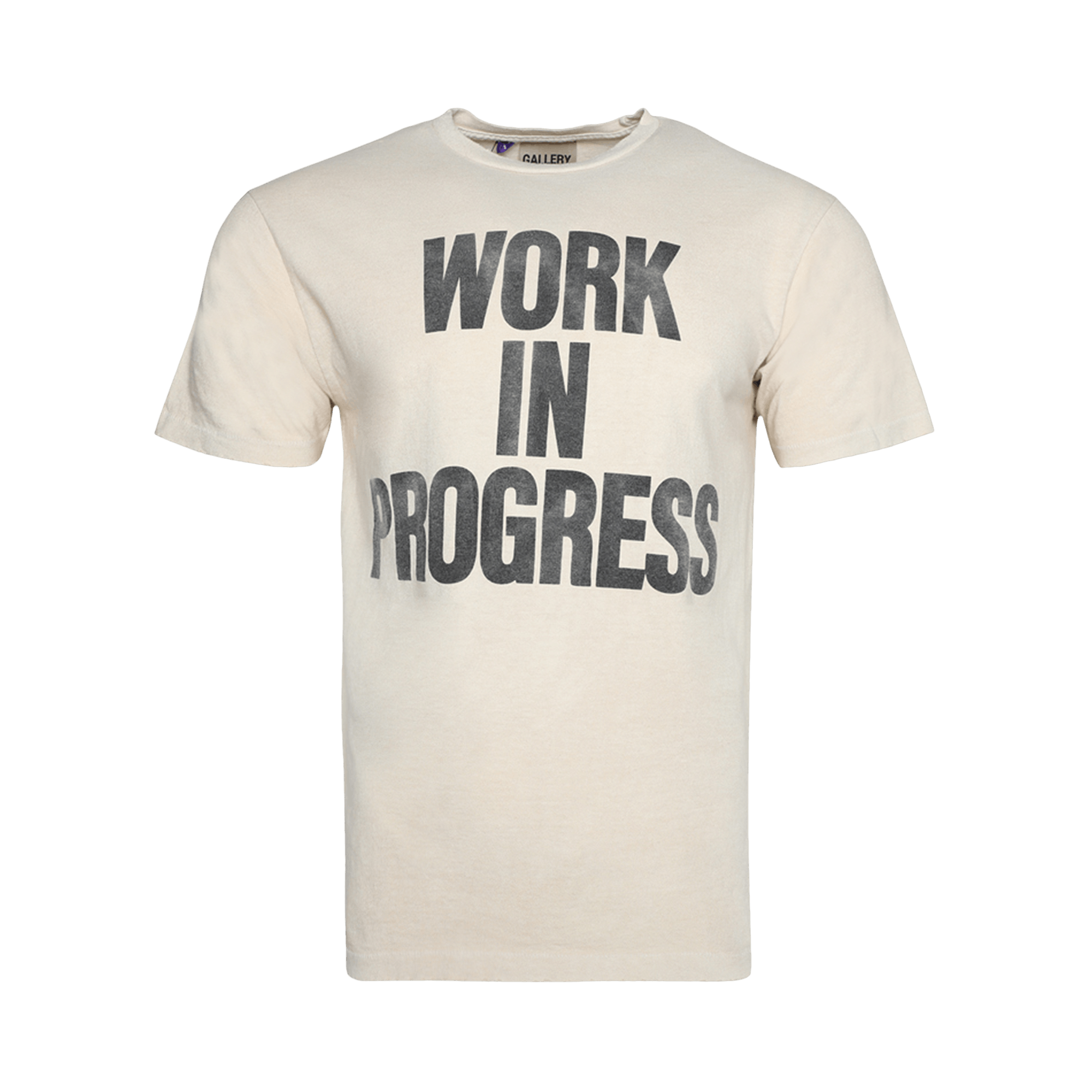 Gallery Dept. Work In Progress Tee 'Antique White'