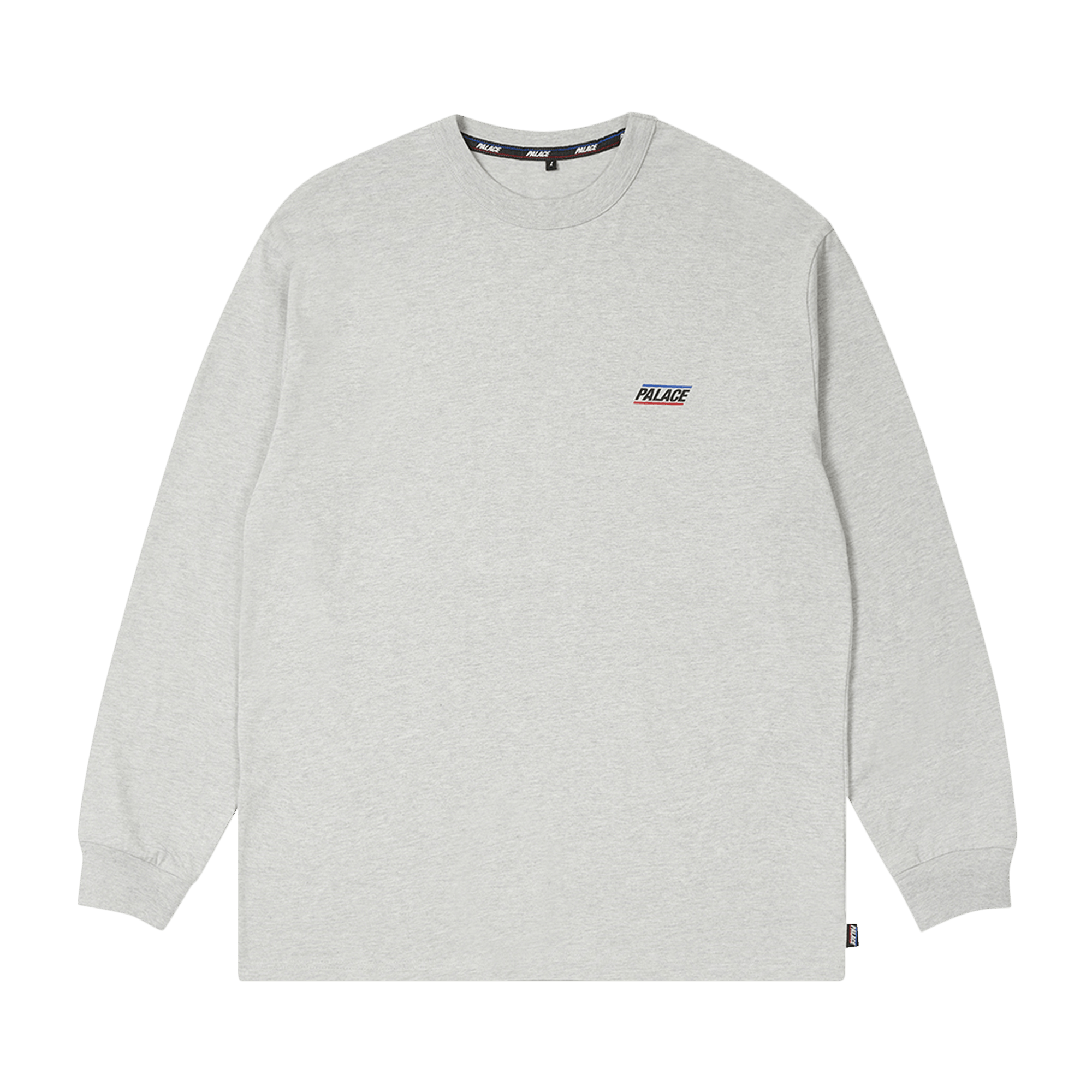 Palace Basically A Long-Sleeve 'Grey Marl'