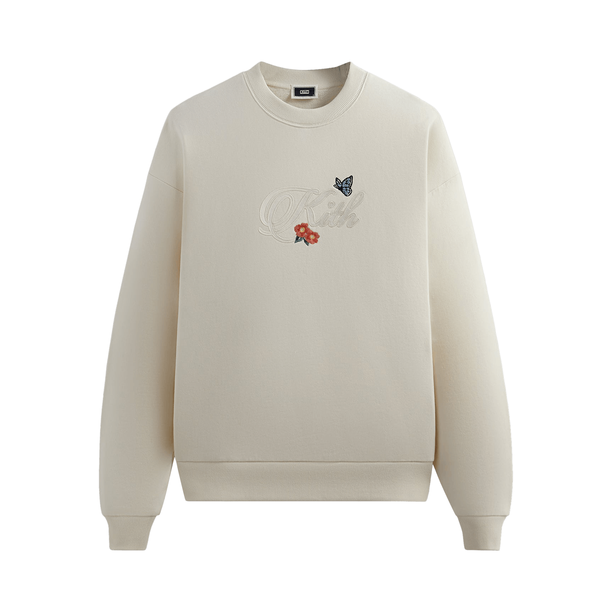 Kith Script Nelson Crewneck 'Sandrift'