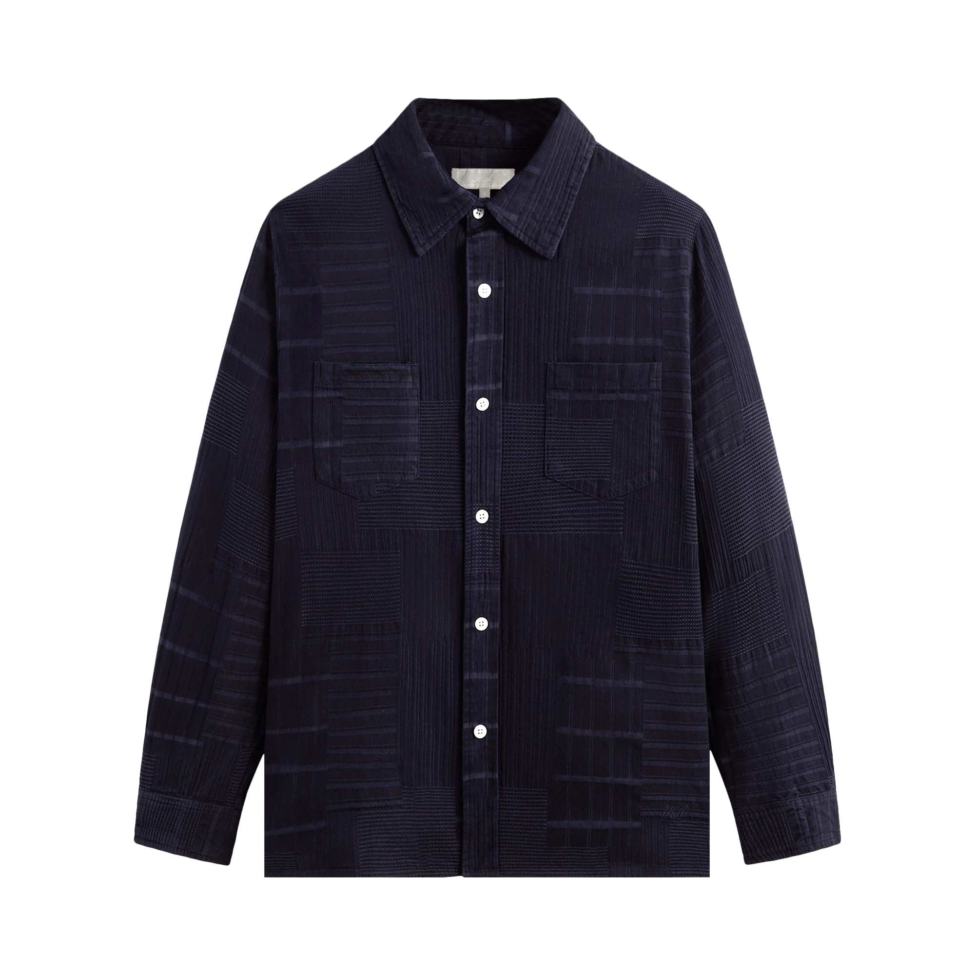 Kith Overdyed Patchwork Jaydin Buttondown 'Ink'