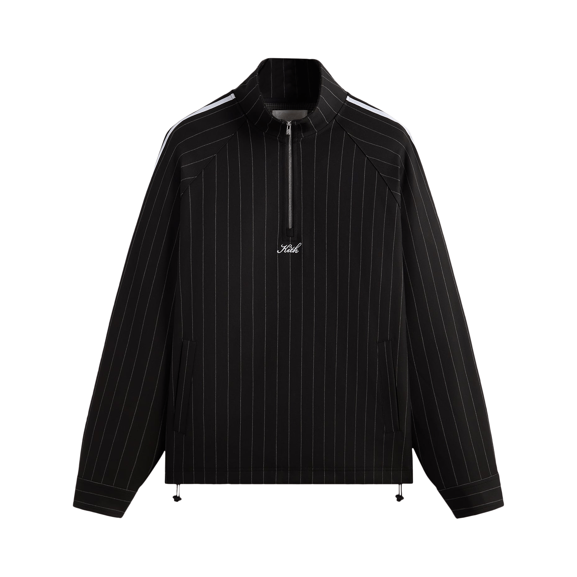 Kith Double Weave Riley Quarter Zip 'Black'