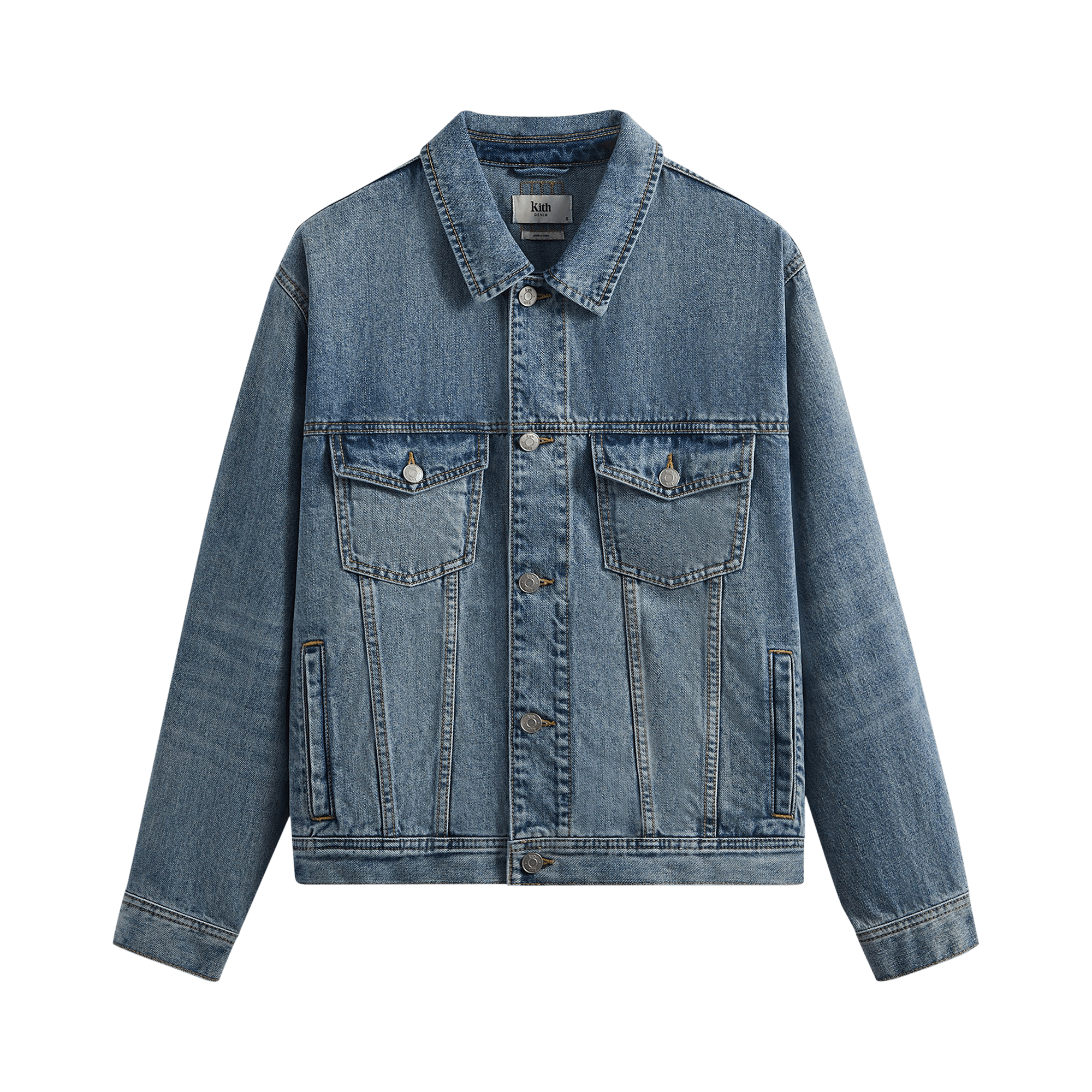 Kith Centre Denim Jacket 'Dark Indigo'