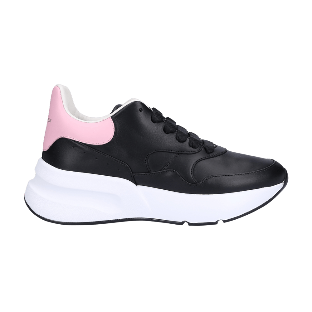 Alexander McQueen Wmns Oversized Runner 'Black Sugar Pink'