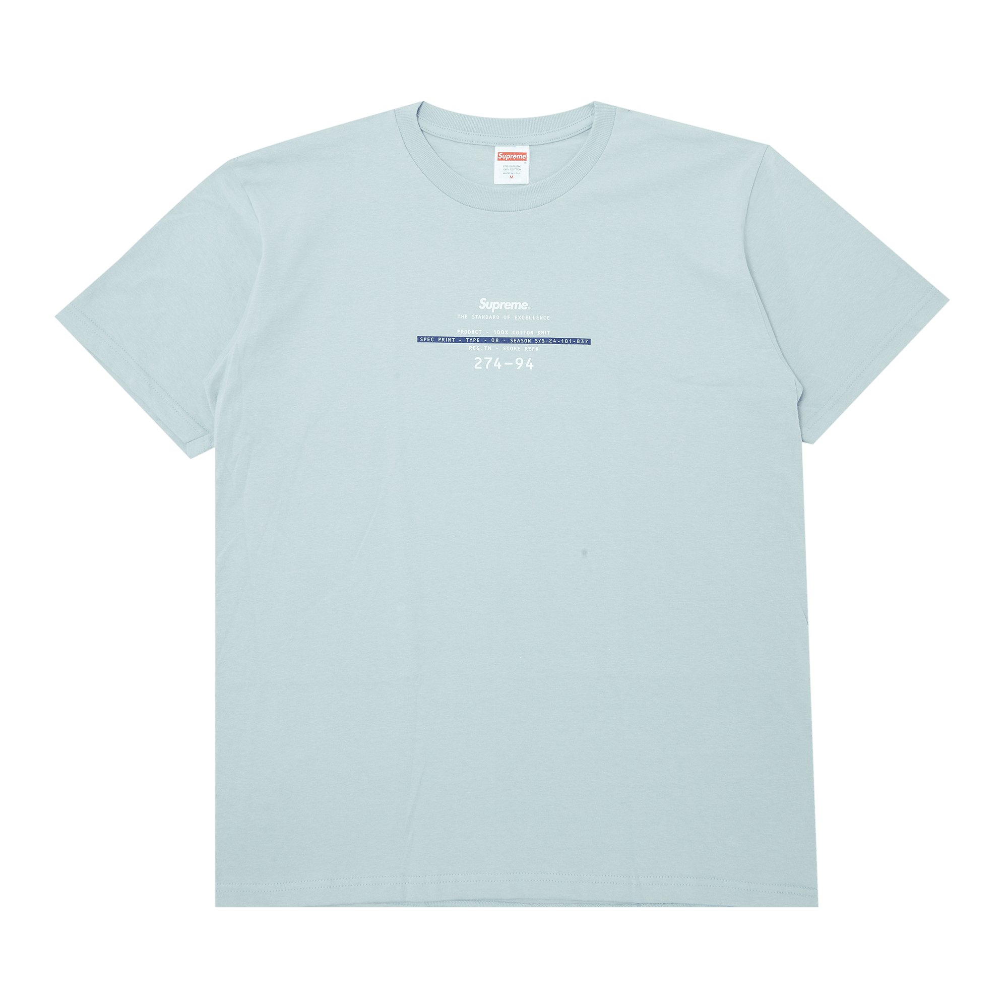 Supreme Standard Tee 'Cement'