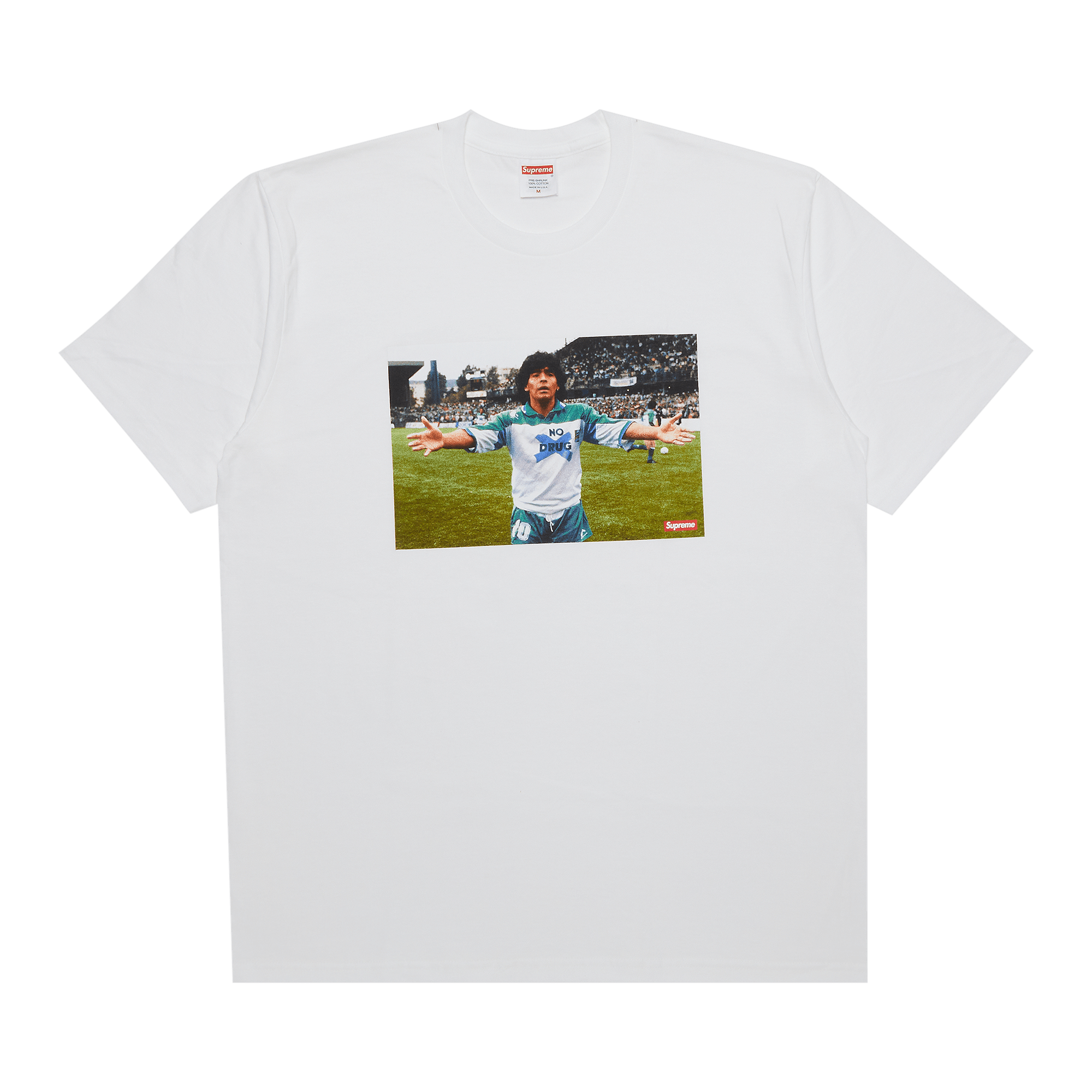 Supreme Maradona Tee 'White'