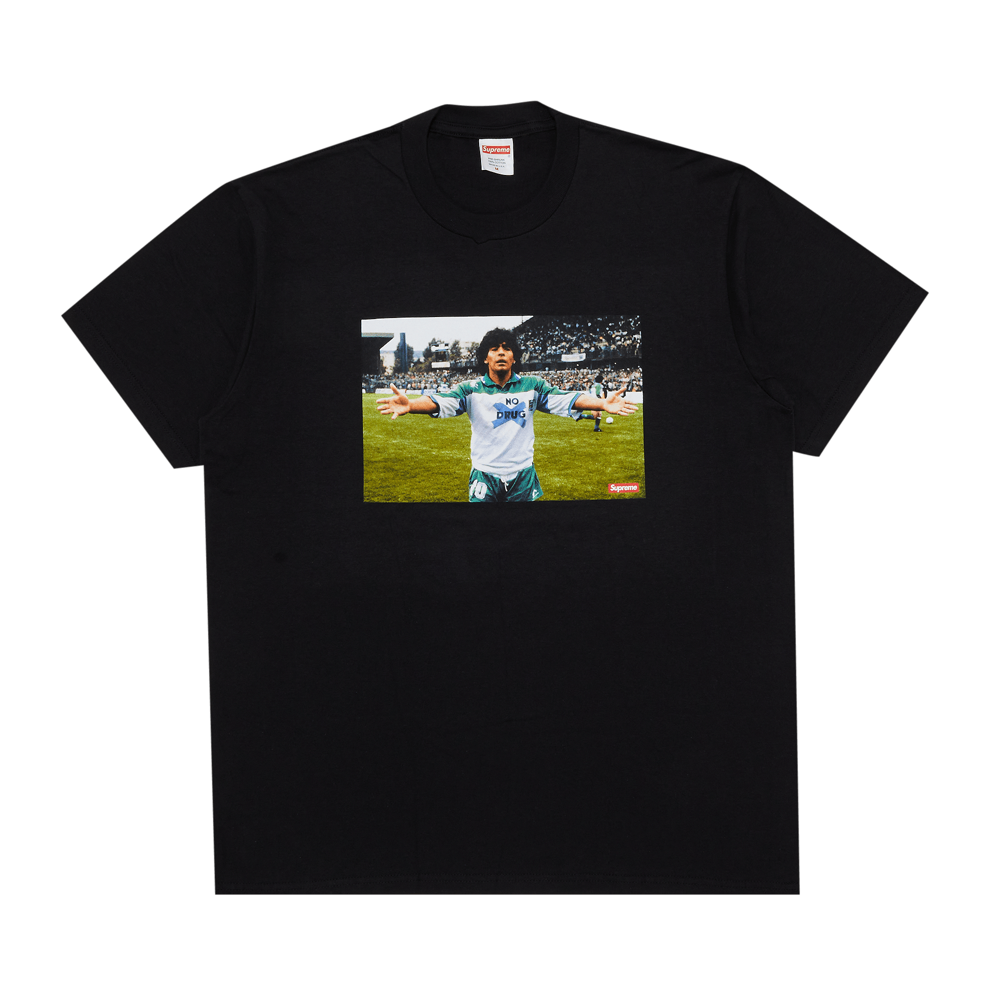 Supreme Maradona Tee 'Black'