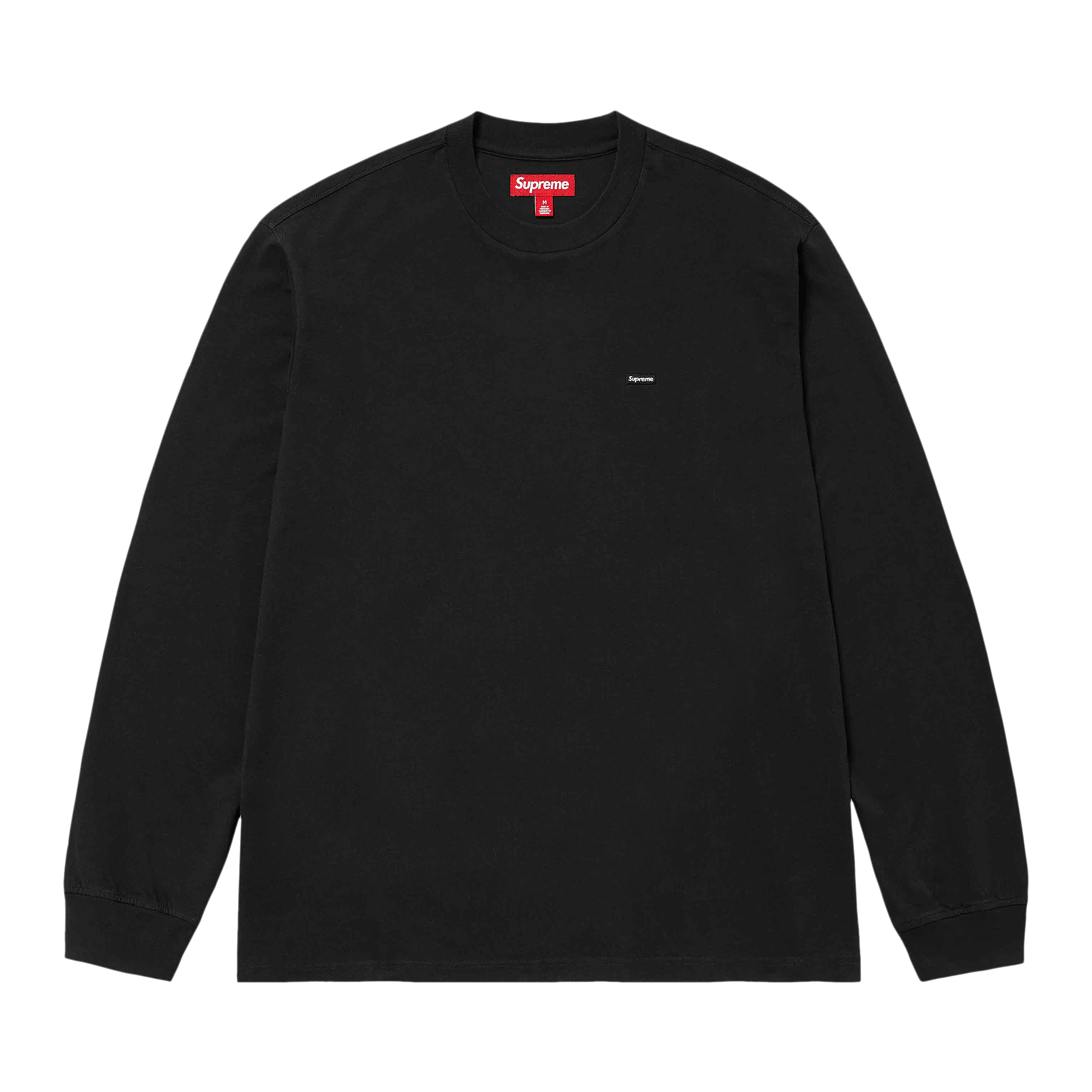 Supreme Small Box Long-Sleeve Tee 'Black'