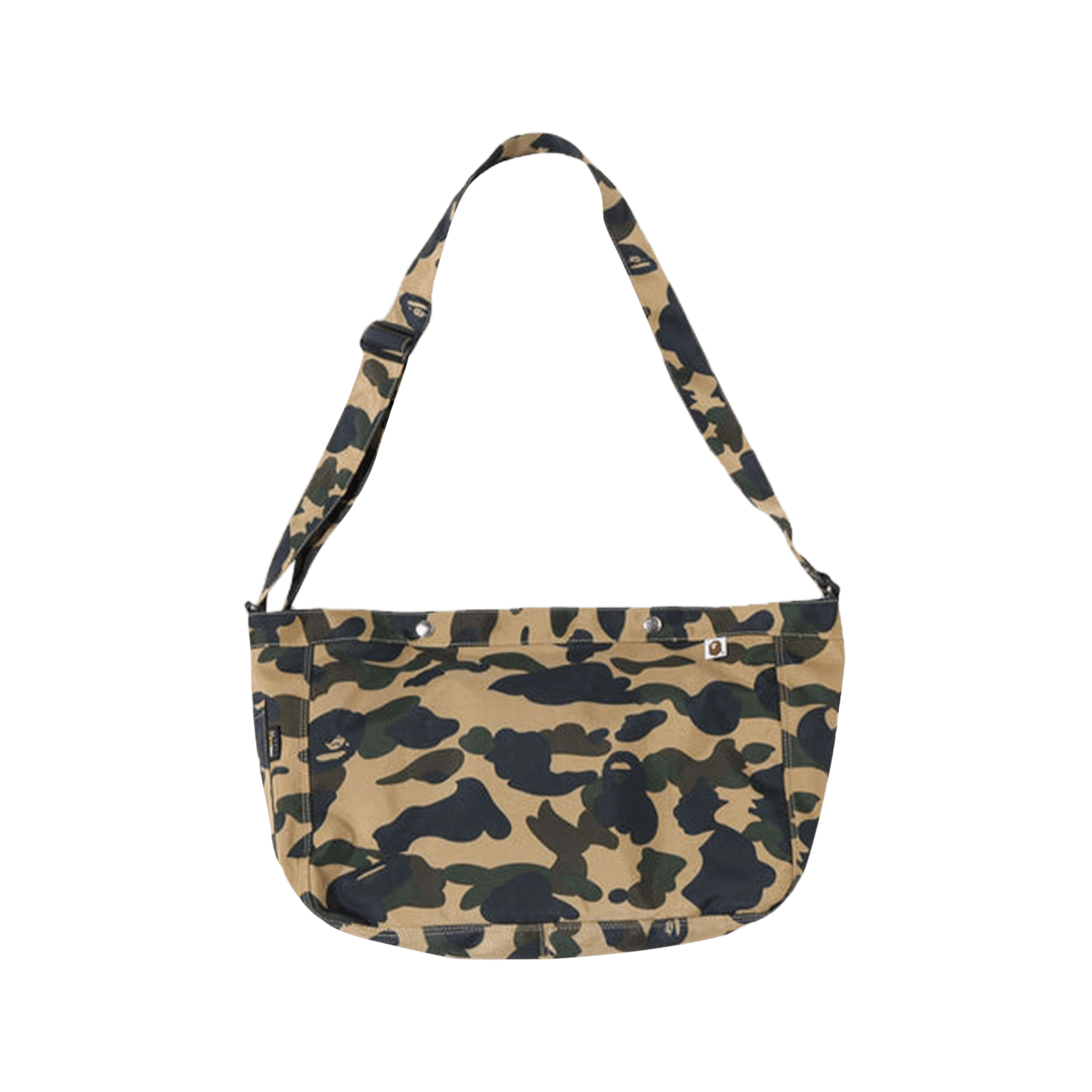 BAPE 1st Camo Cordura Shoulder Bag 'Yellow'
