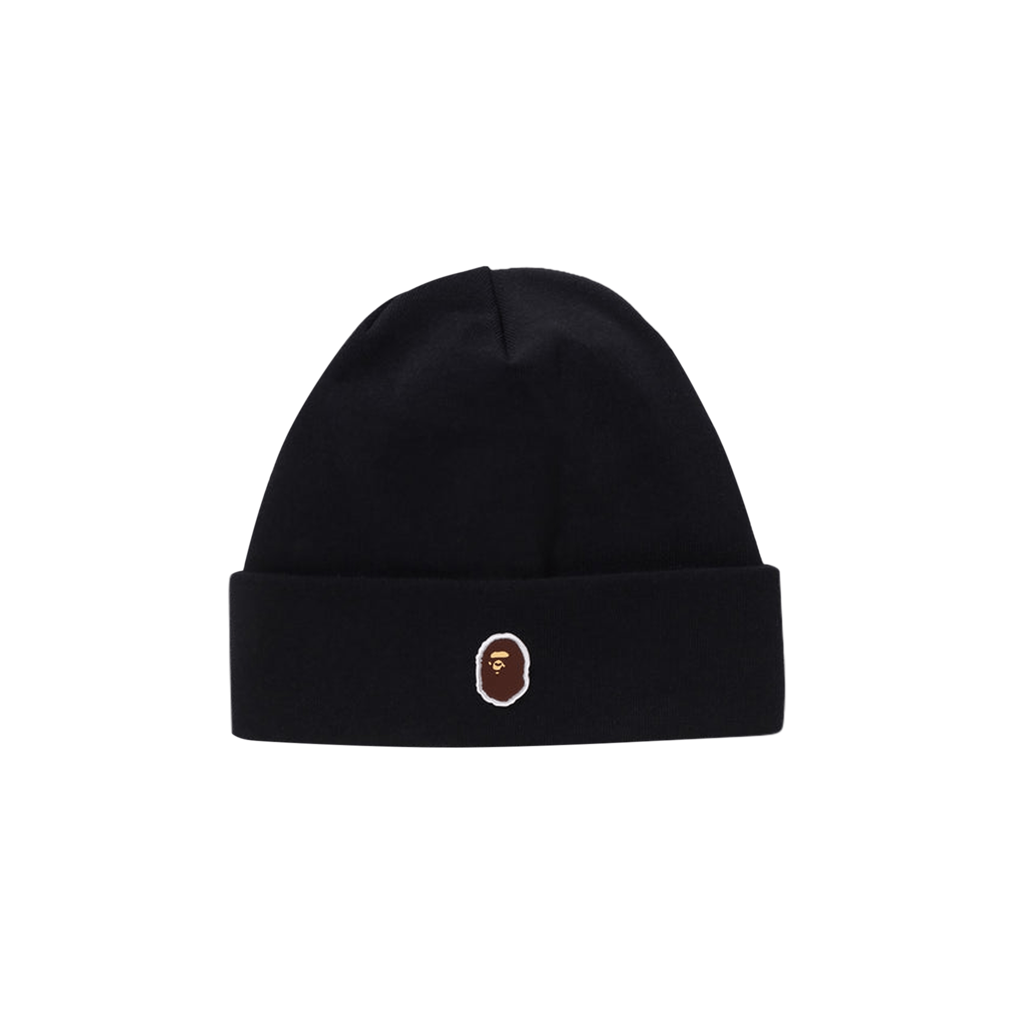 BAPE Silicon Ape Head Knit Cap 'Black'