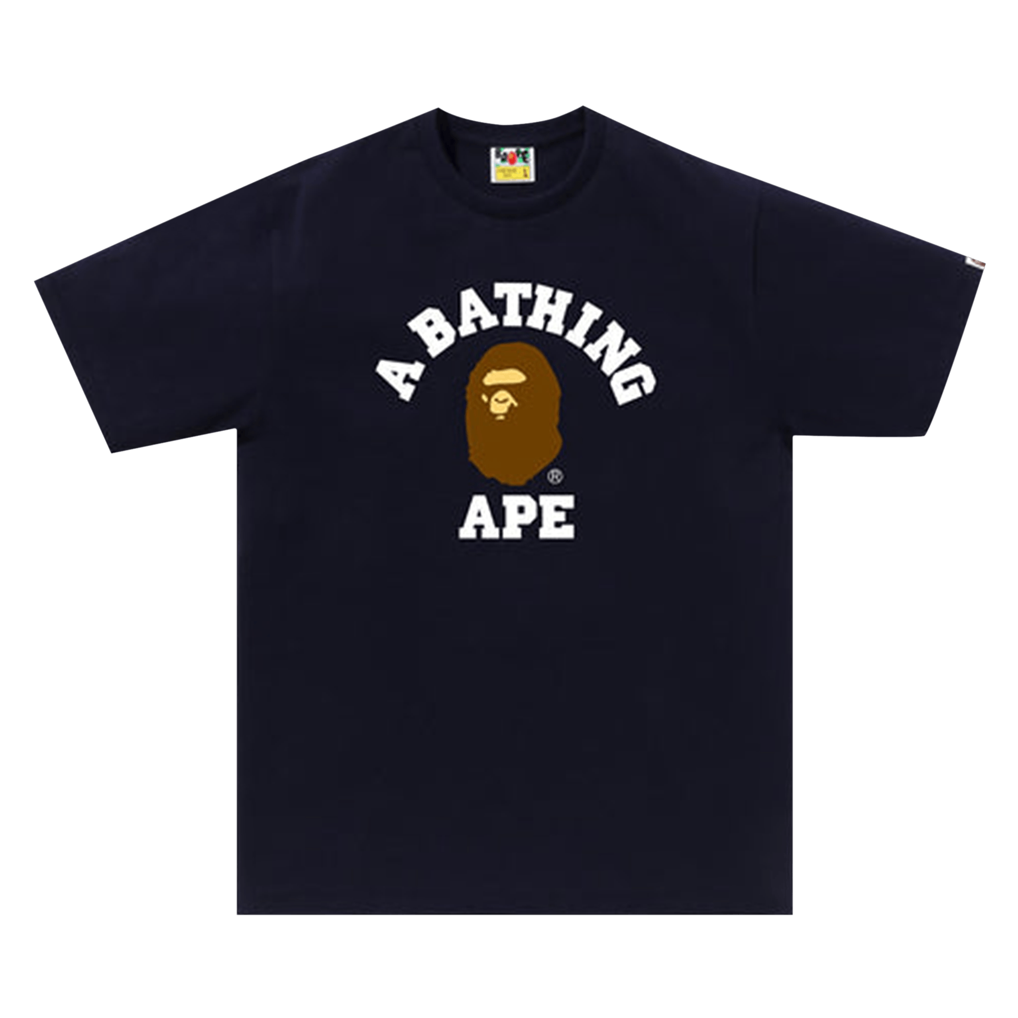 BAPE College Tee 'Navy'