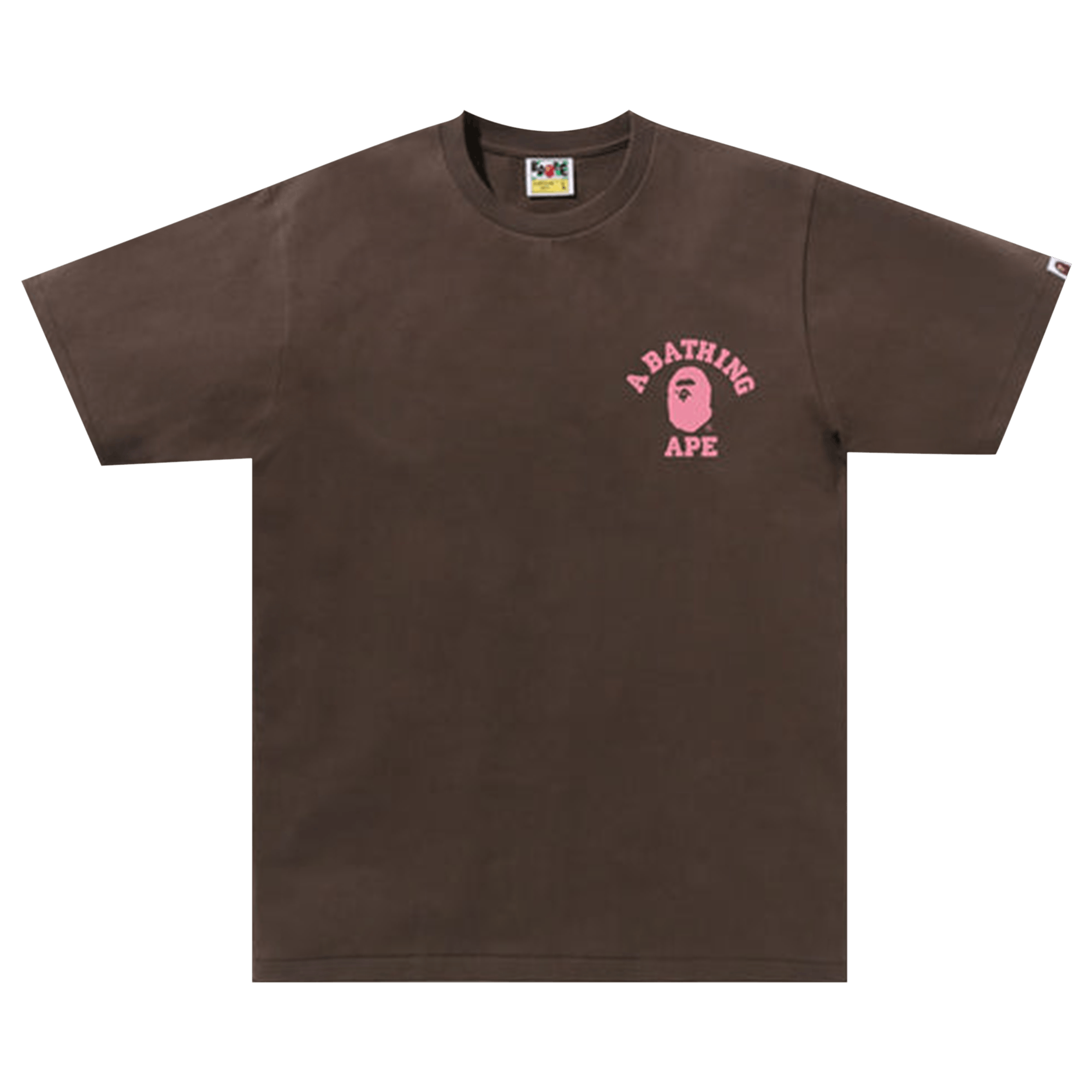 BAPE Liquid Camo College ATS Tee 'Brown'