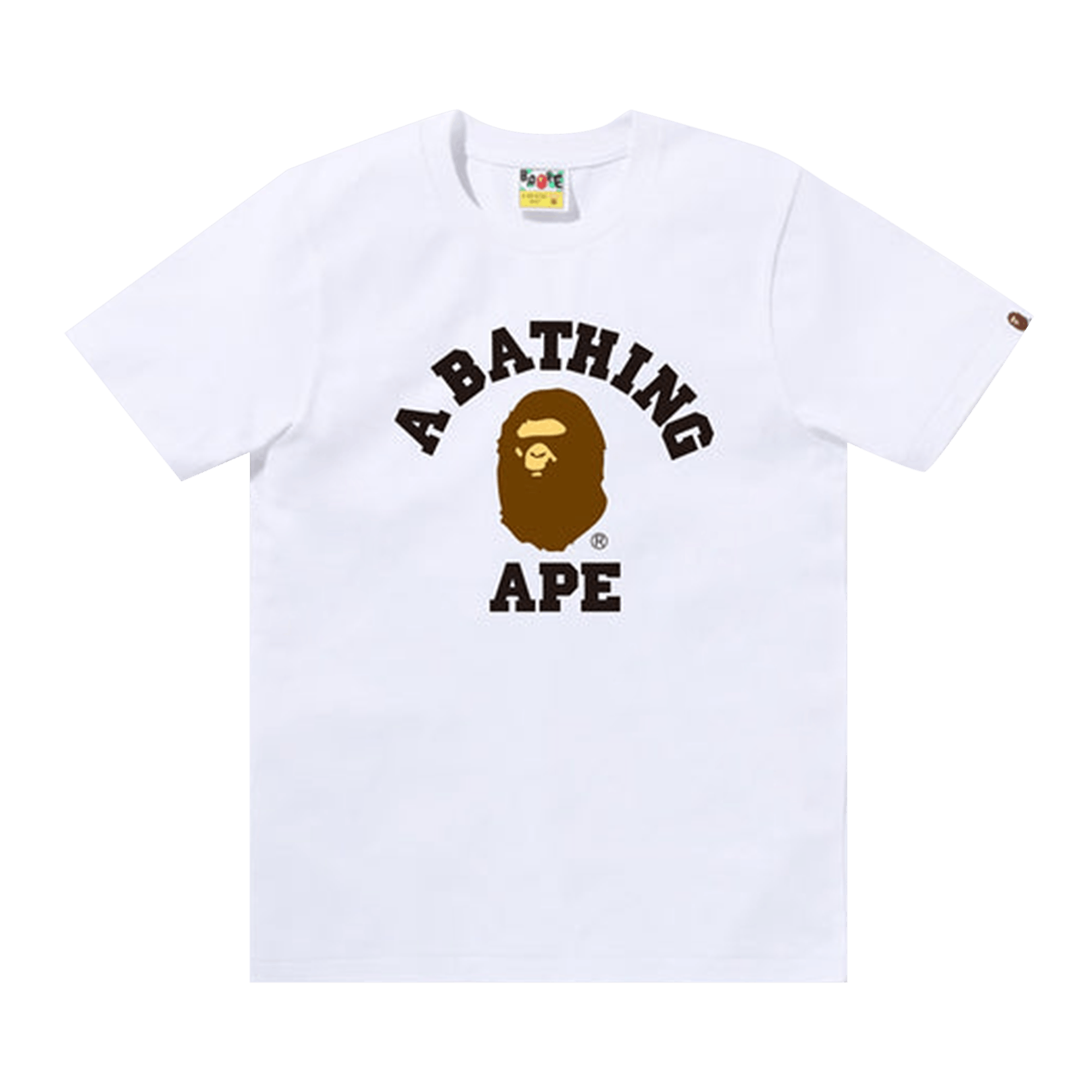 BAPE College Tee 'White'