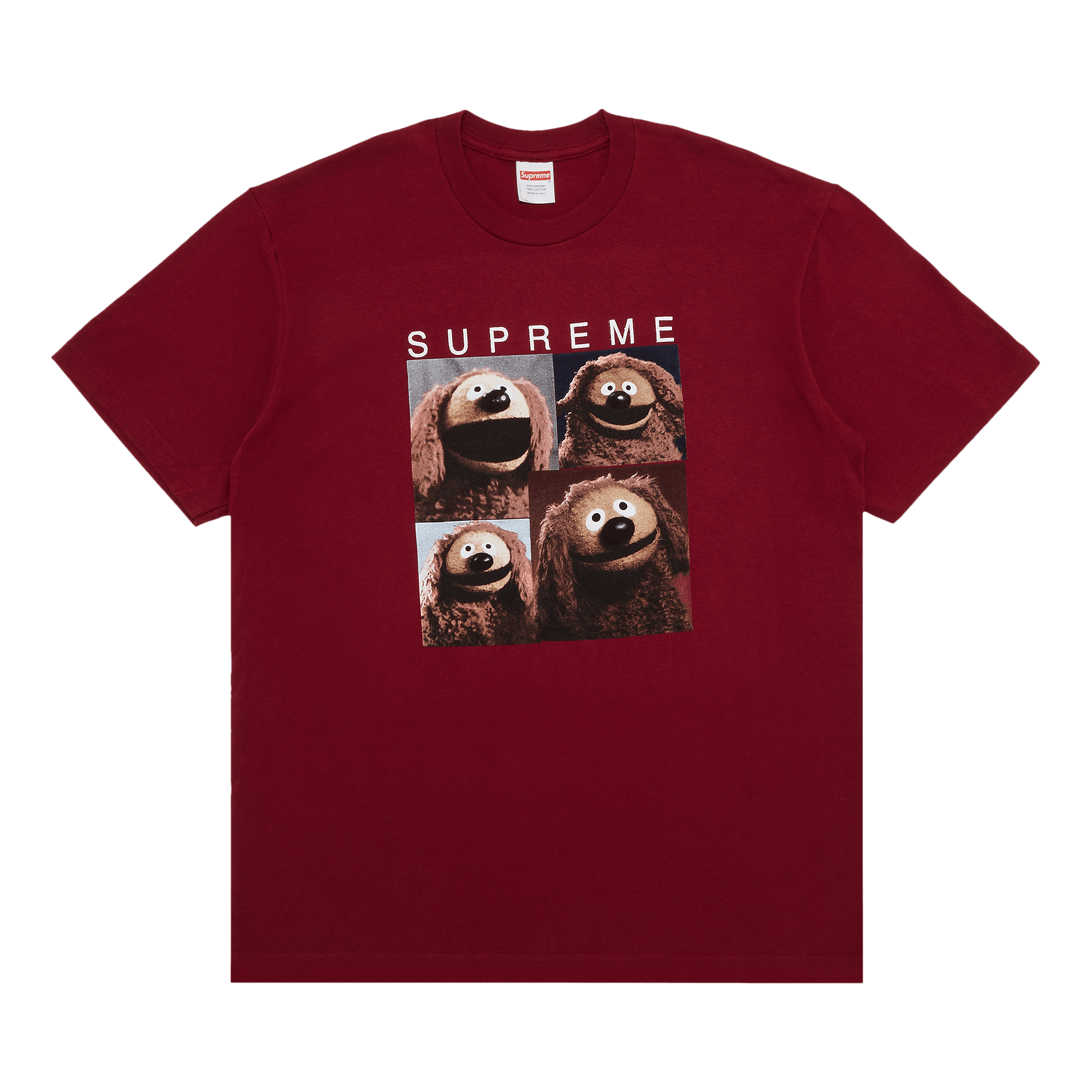 Supreme Rowlf Tee 'Cardinal'