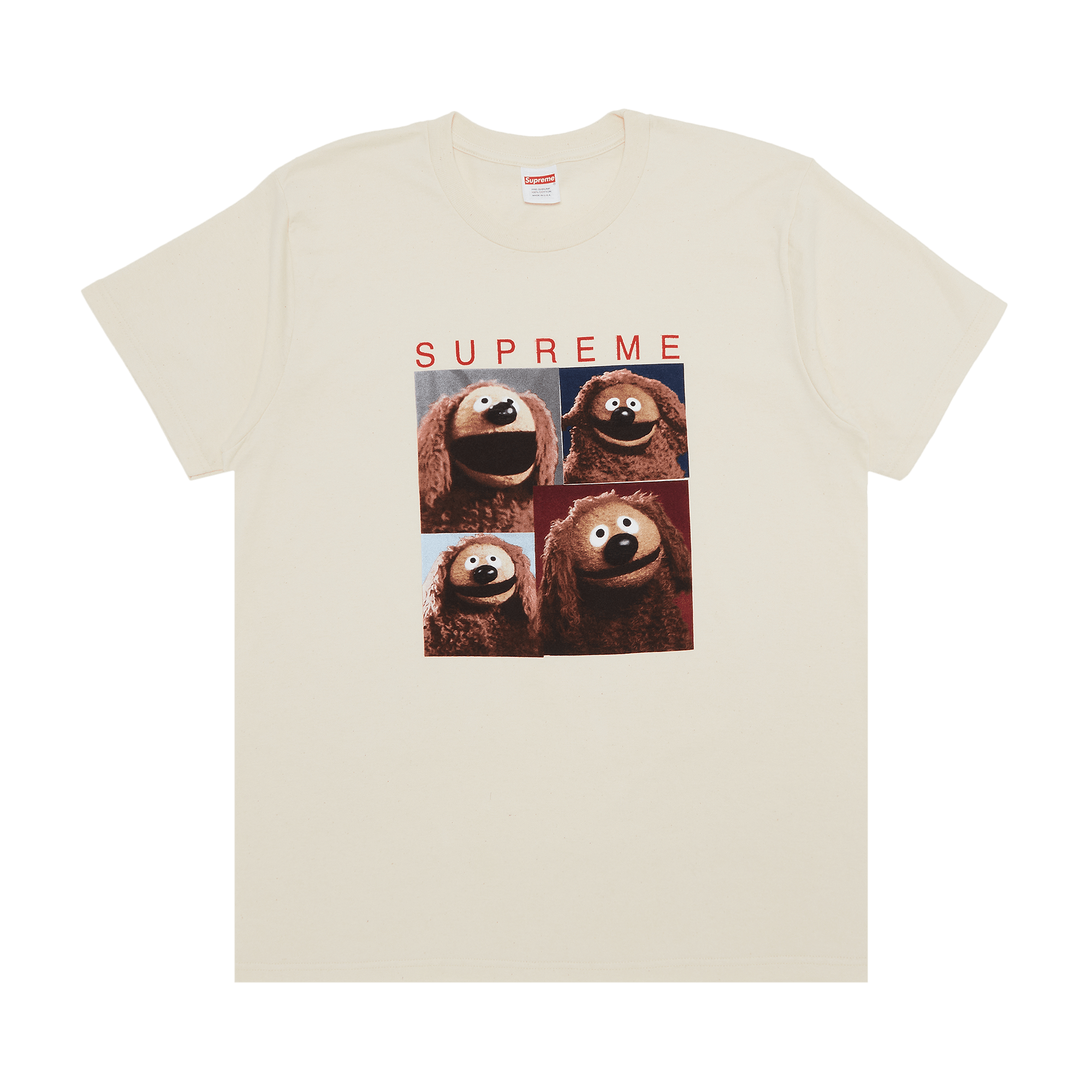 Supreme Rowlf Tee 'Natural'