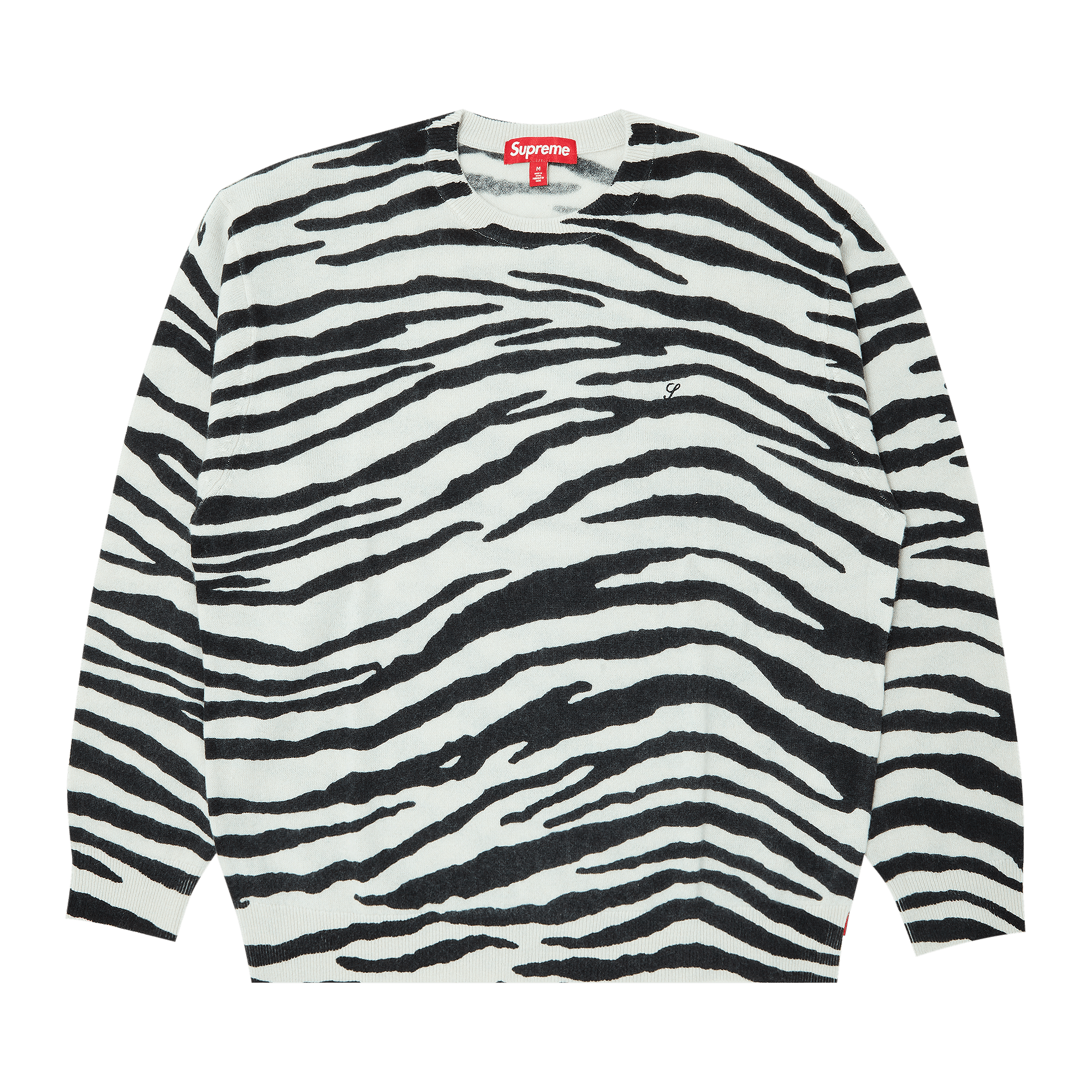 Supreme Cashmere Sweater 'Zebra'