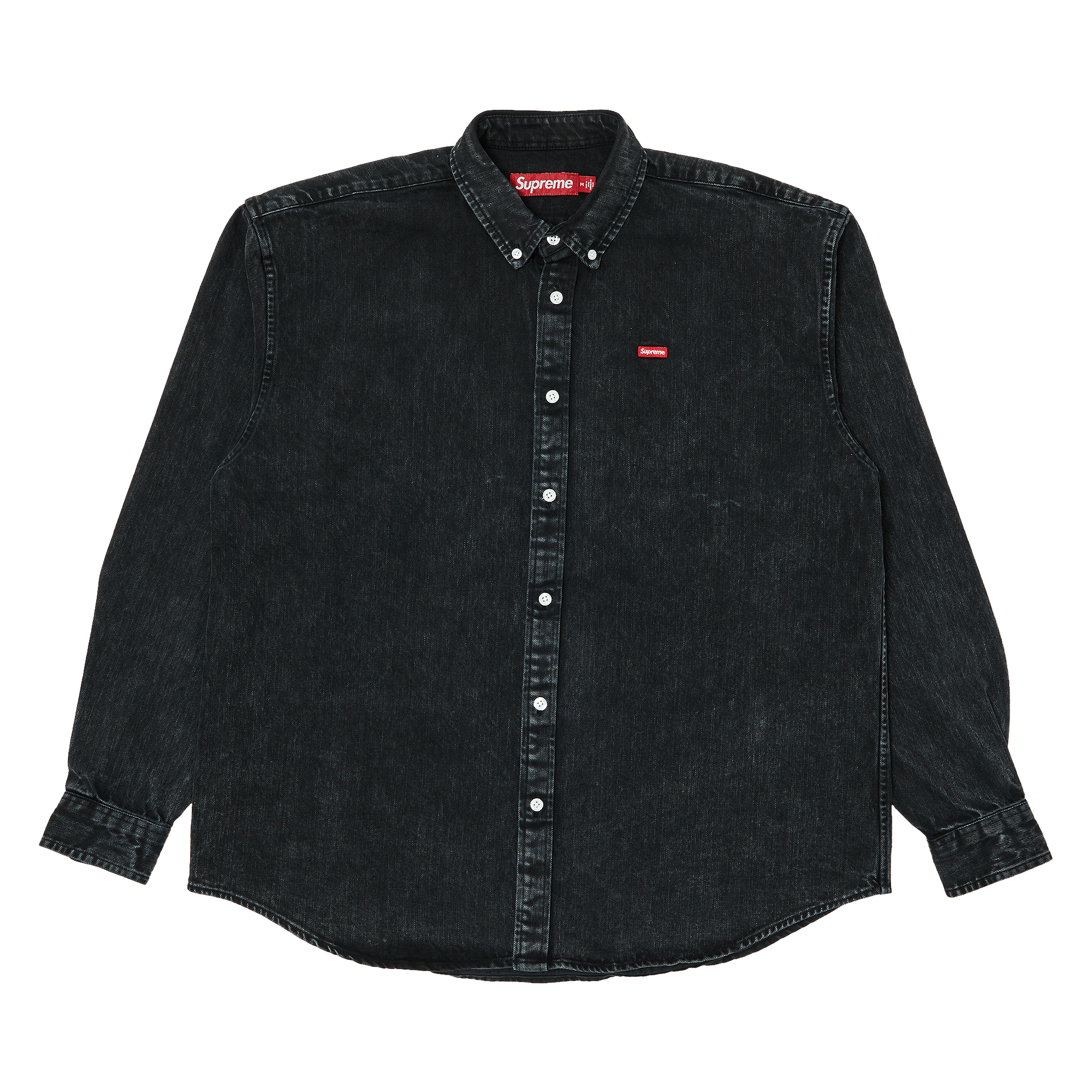 Supreme Small Box Shirt 'Washed Black'