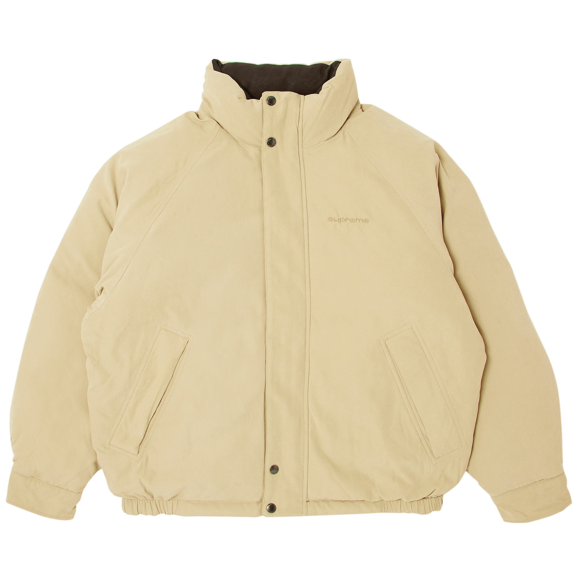 Supreme Reversible Down Puffer Jacket 'Tan'