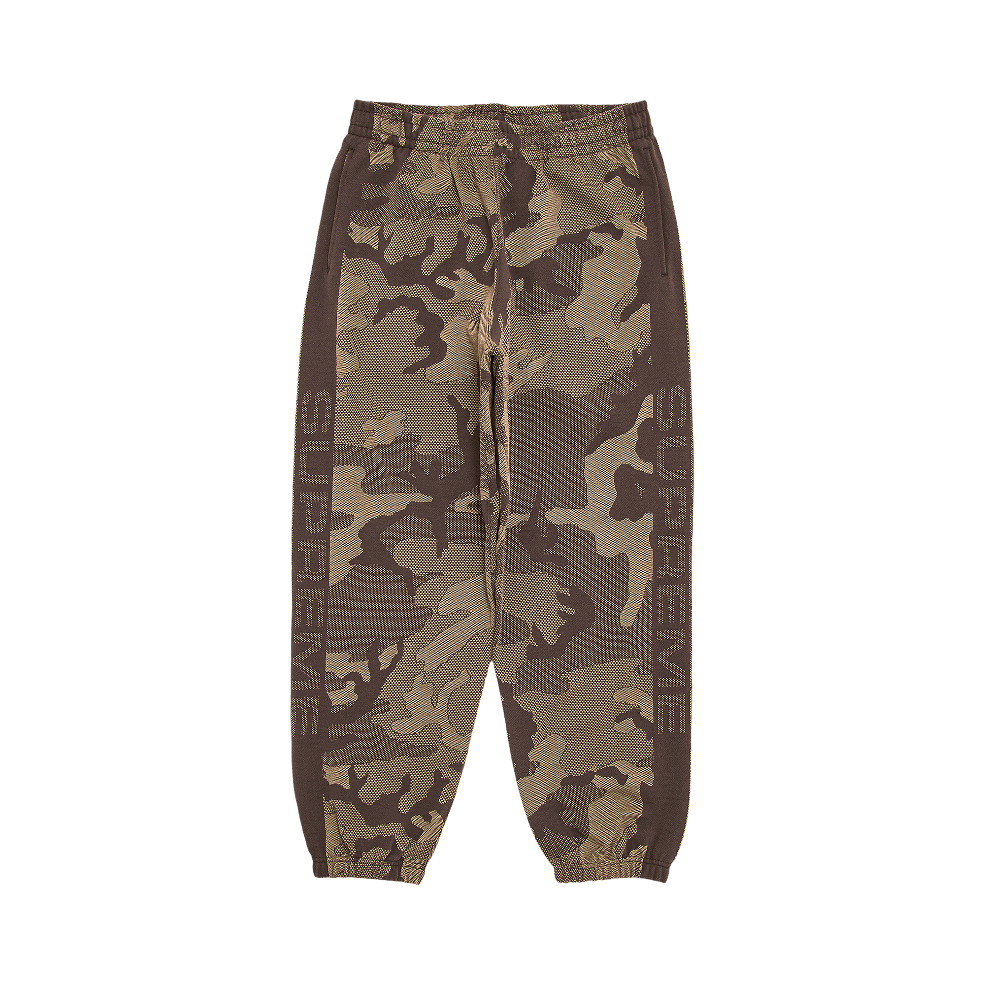 Supreme Jacquard Stripe Sweatpant 'Brown Camo'