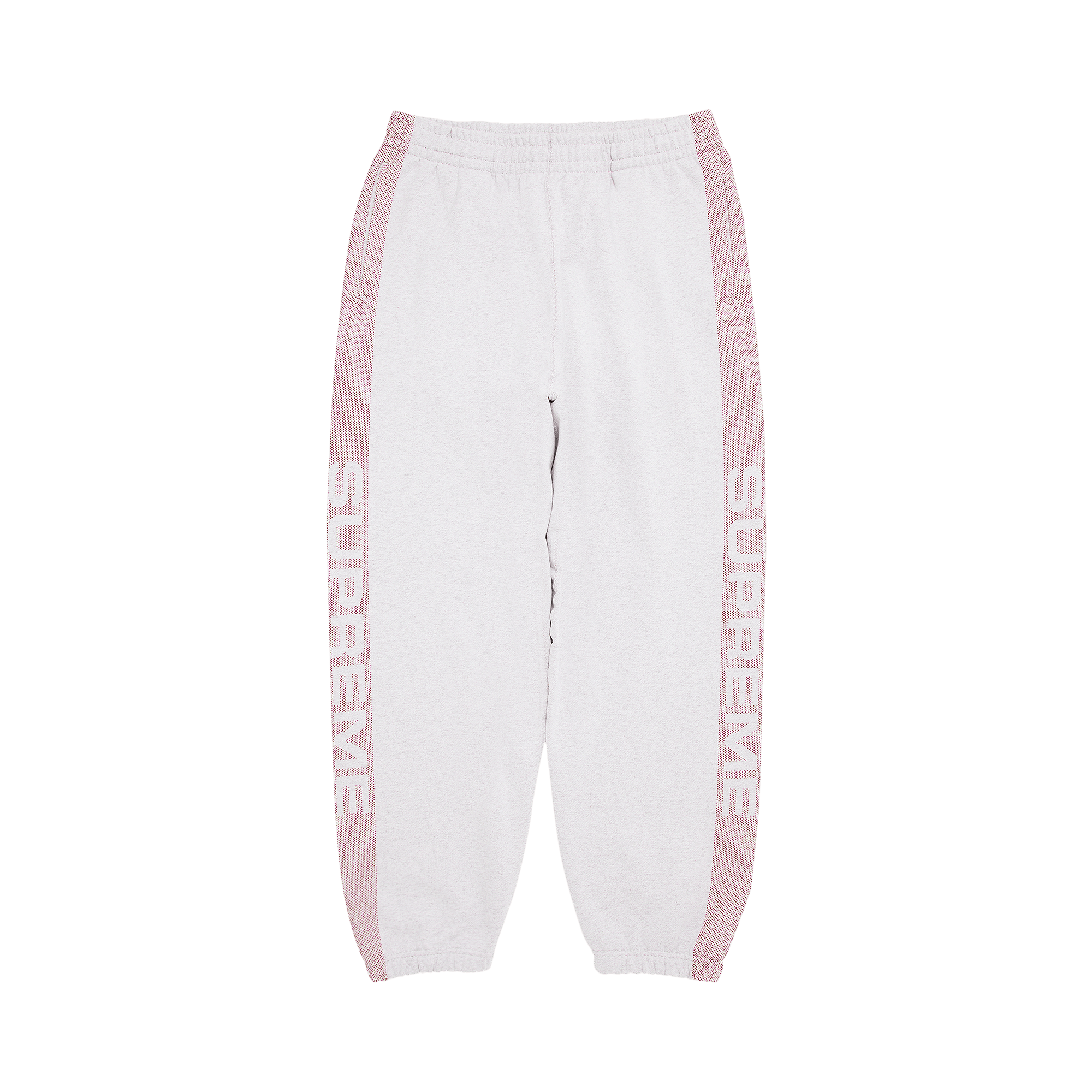 Supreme Jacquard Stripe Sweatpant 'Ash Grey'