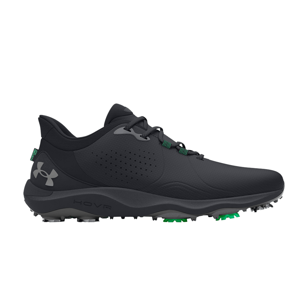 Mens Sz 9 Under Armour Golf Shoes Drive Pro Black Metallic Gun Metal 3026918-002 Buy Under Armour Drive Pro Golf  main image 2
