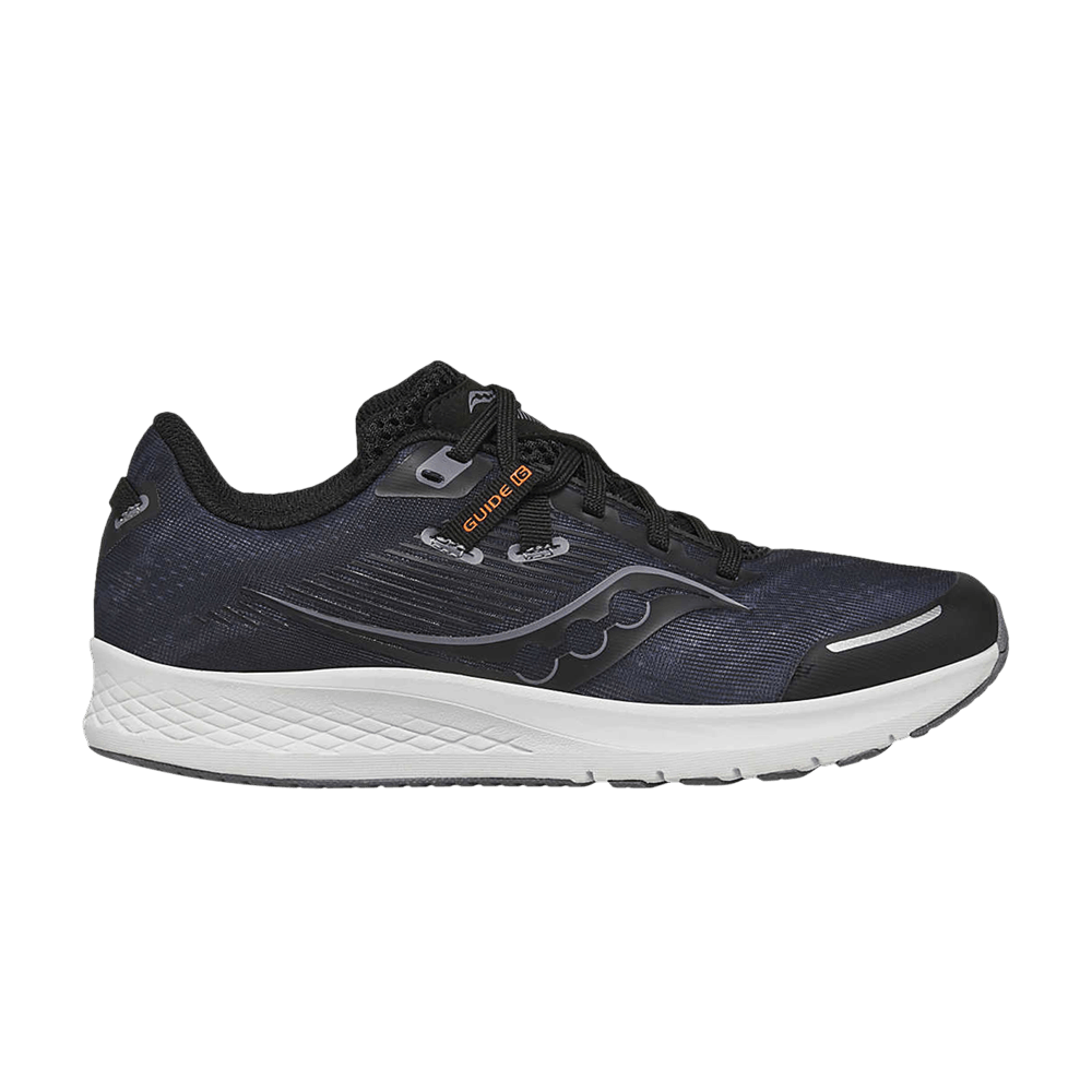 Saucony Guide 16 Big Kid 'Black White'