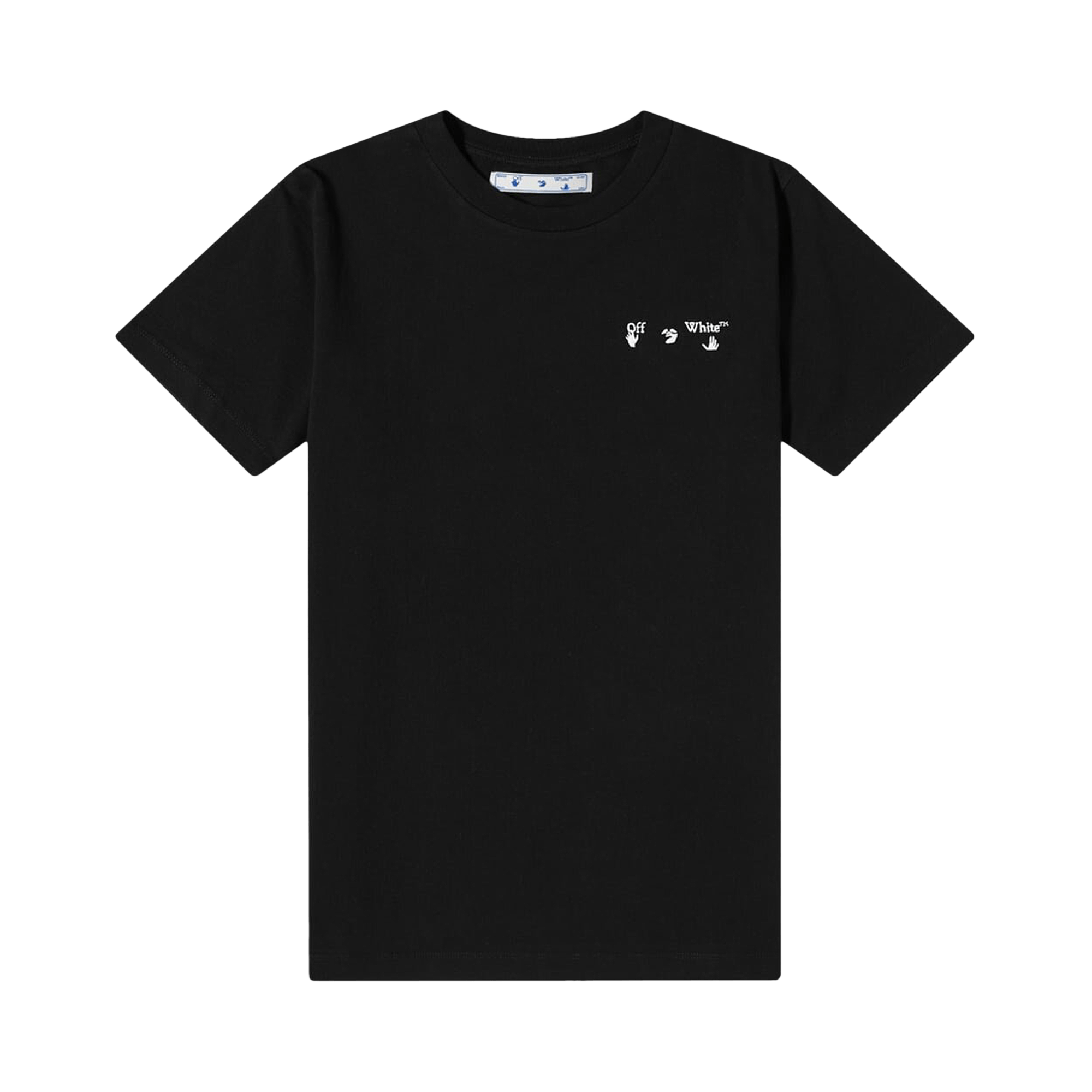 Off-White New Logo Slim Tee 'Black'