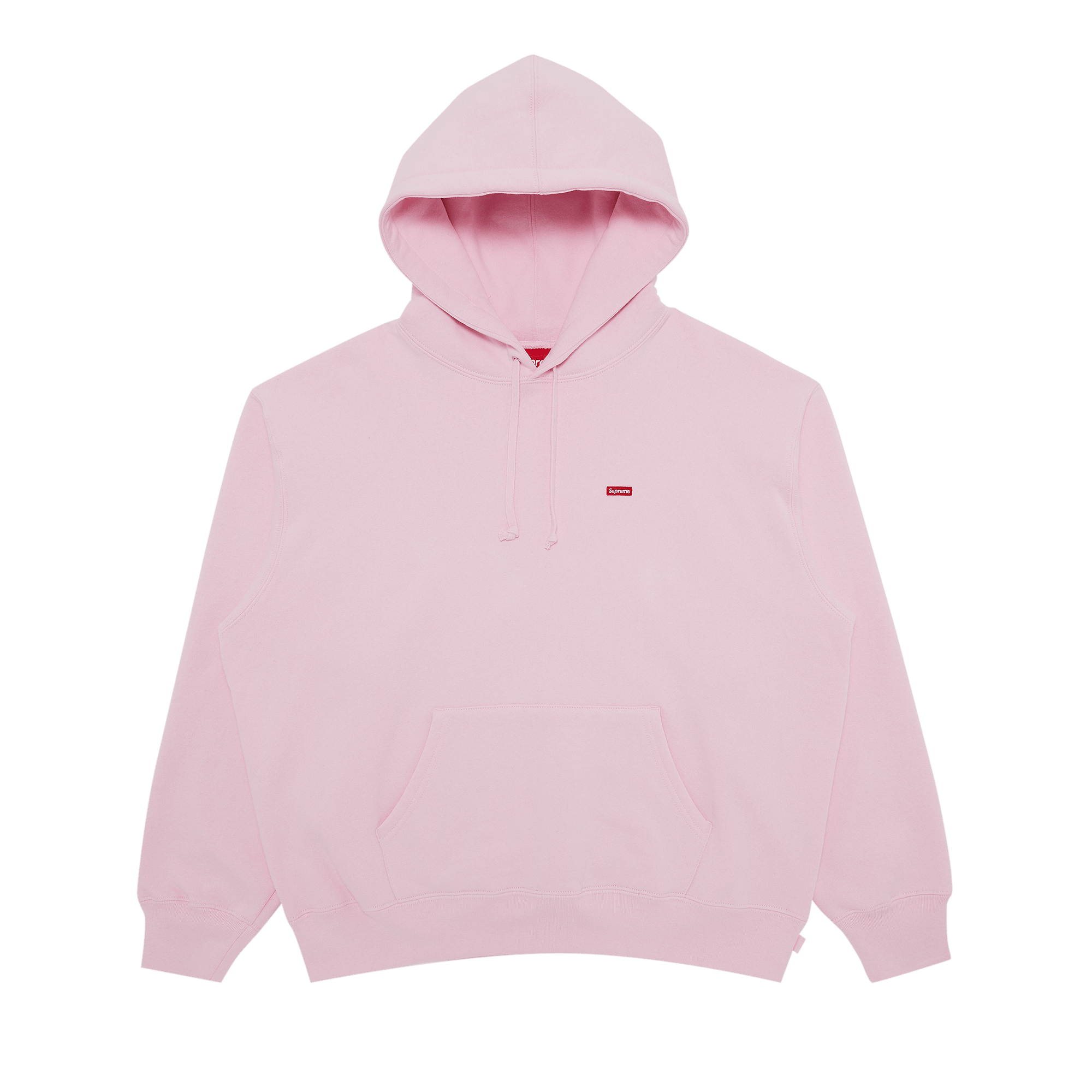 Supreme Small Box Hooded Sweatshirt 'Light Pink'
