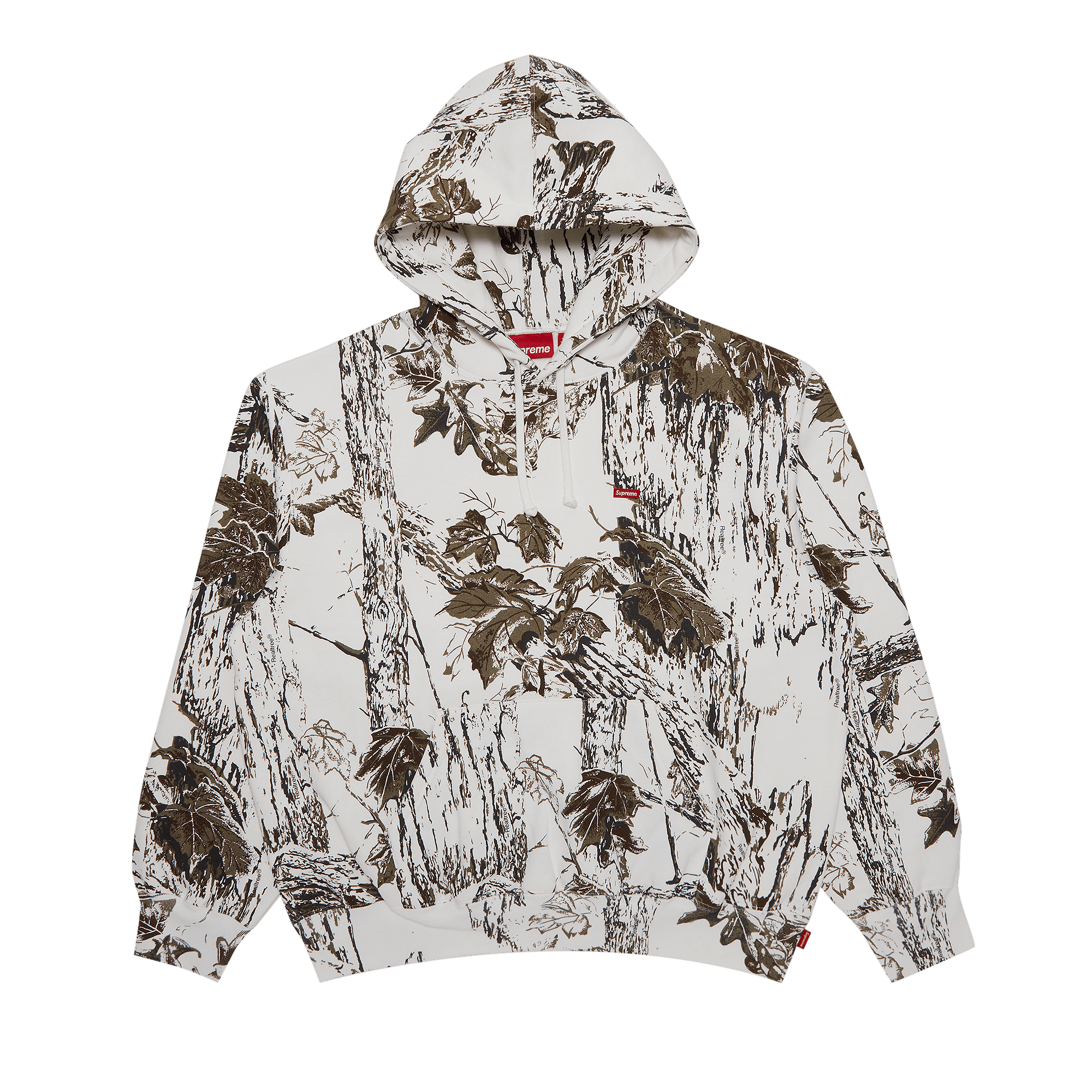 Supreme Small Box Hooded Sweatshirt 'Snow Camo'